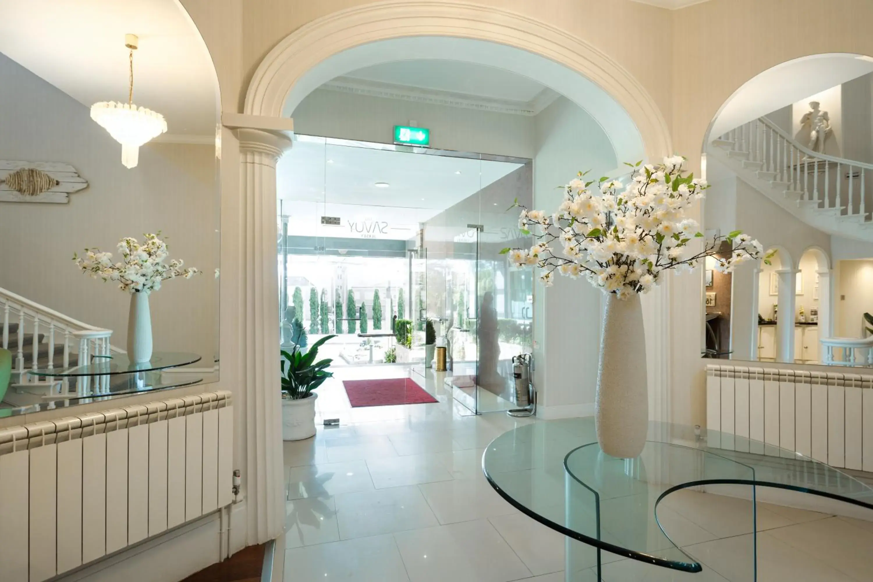 Lobby or reception in The Savoy Jersey Lobby or reception in The Savoy Jersey