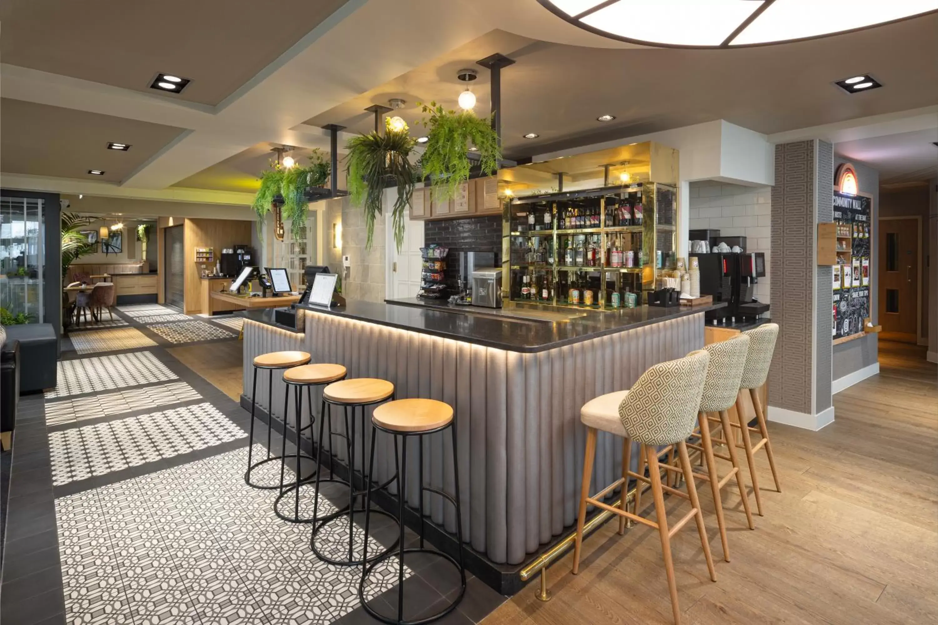 Lobby or reception, Lounge/Bar in Point A Hotel London Kings Cross – St Pancras
