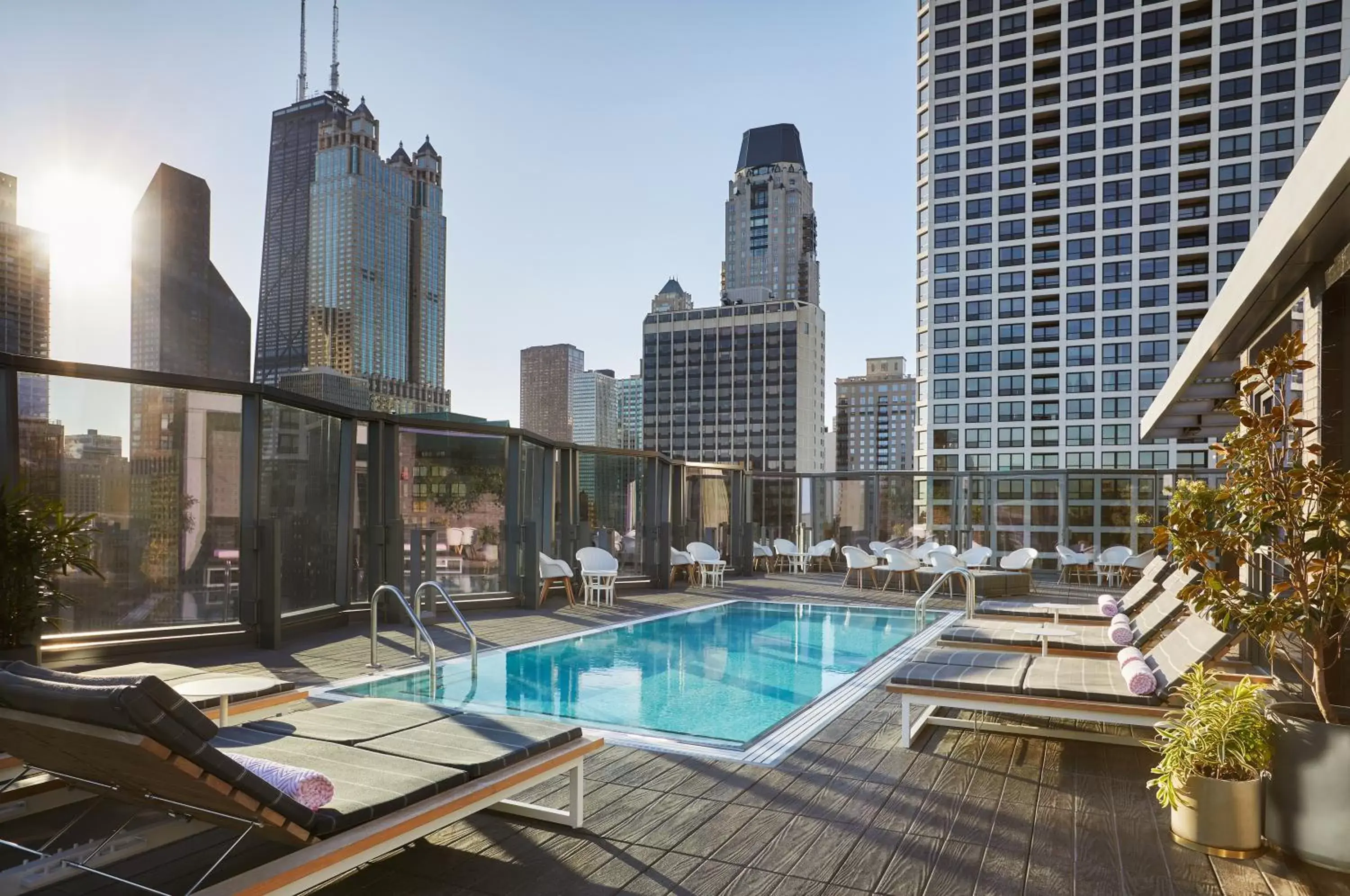 Swimming Pool in Viceroy Chicago
