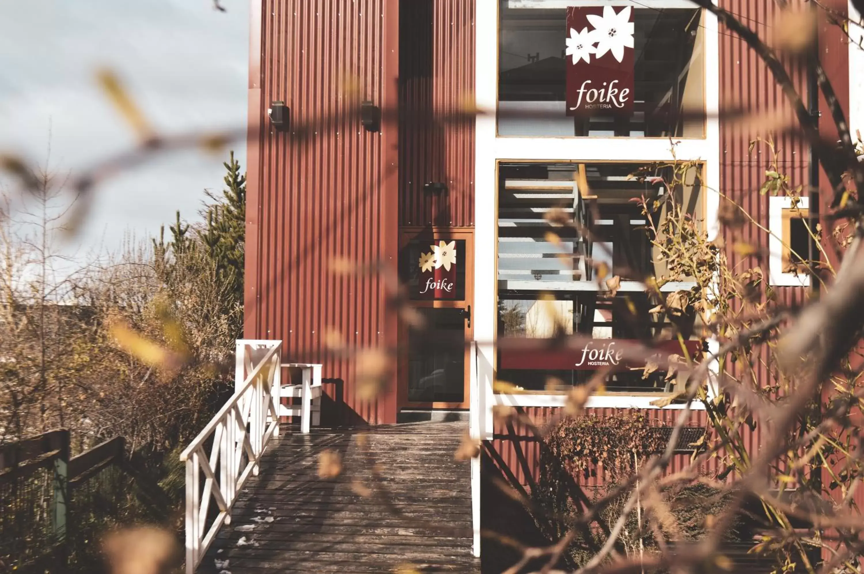 Property building in Hosteria Foike Property building in Hosteria Foike