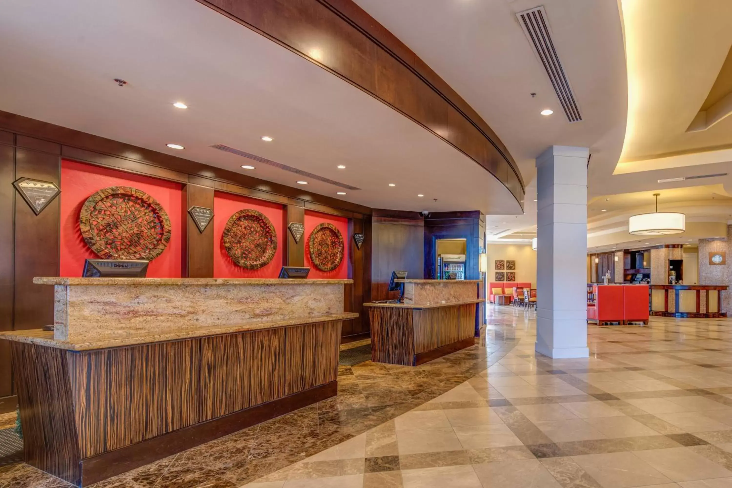 Lobby or reception, Lobby/Reception in Macon Marriott City Center