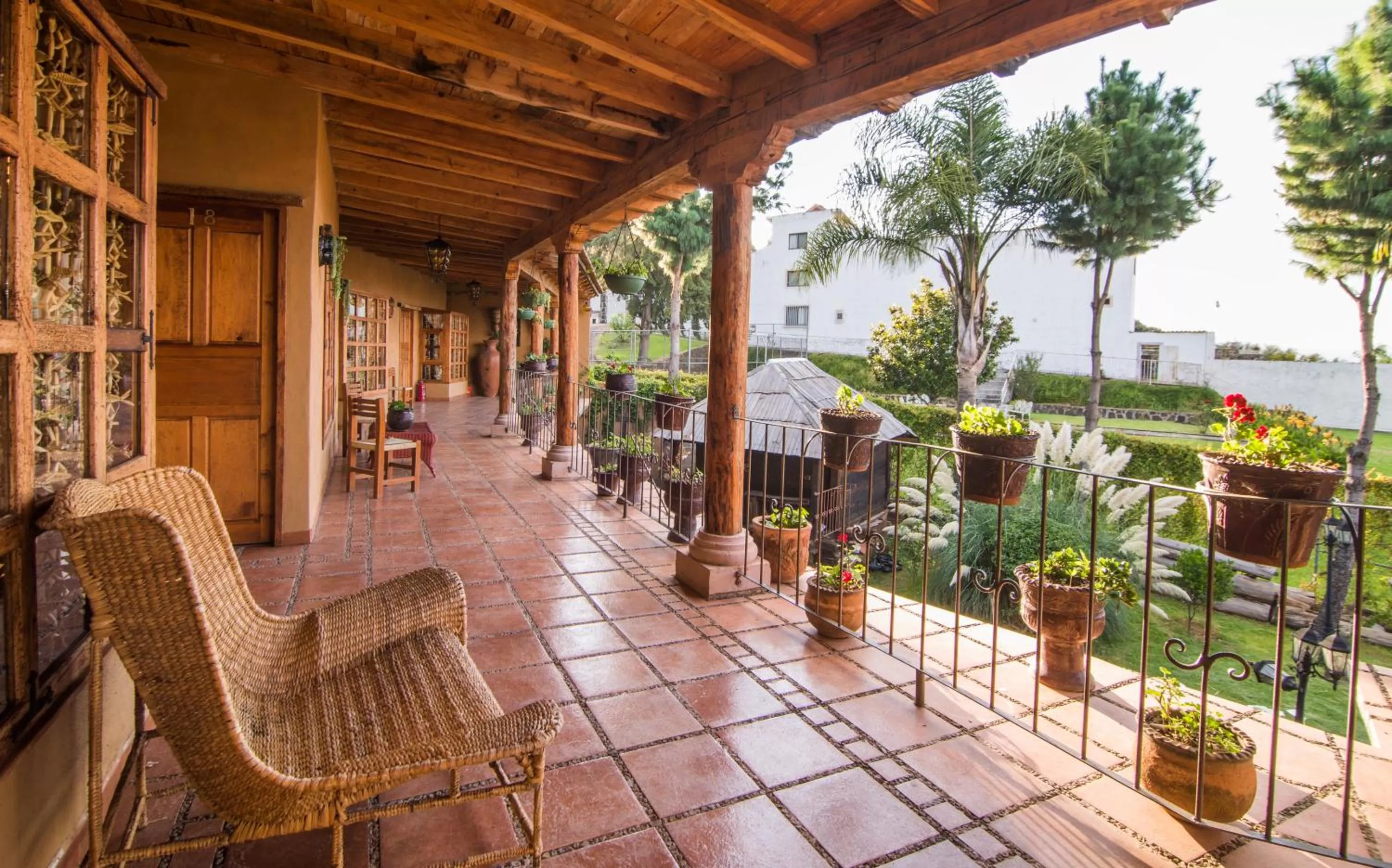 Lake view in Eco Hotel Ixhi