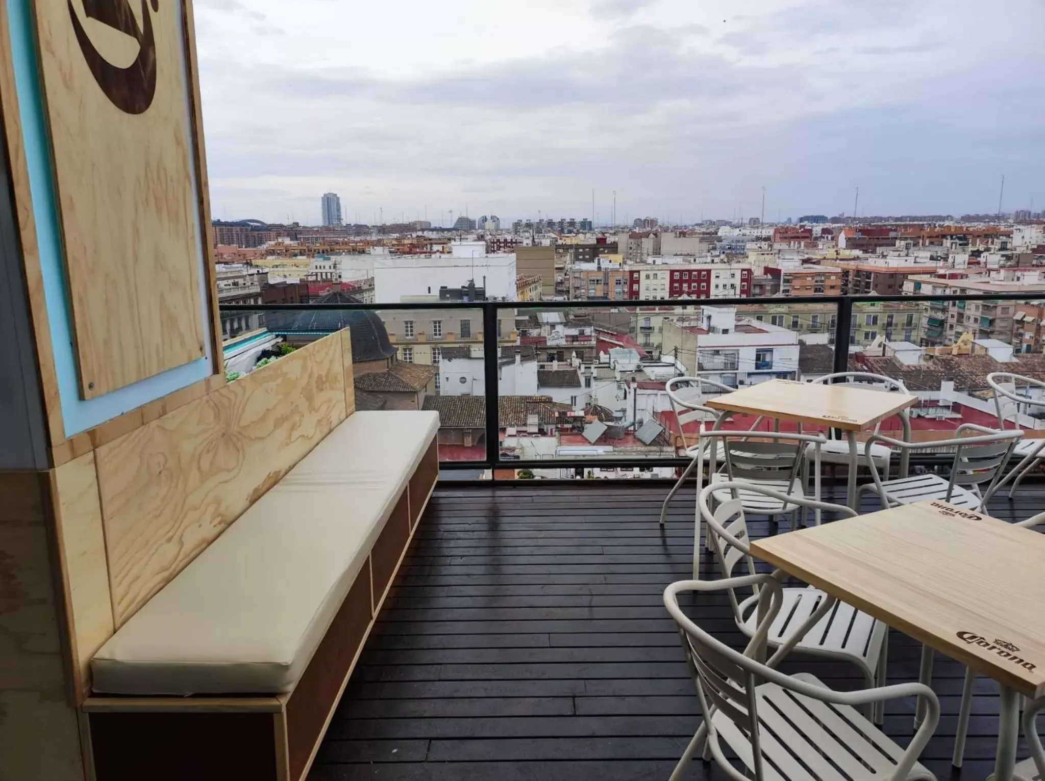 Balcony/Terrace in Sea You Hotel Port Valencia