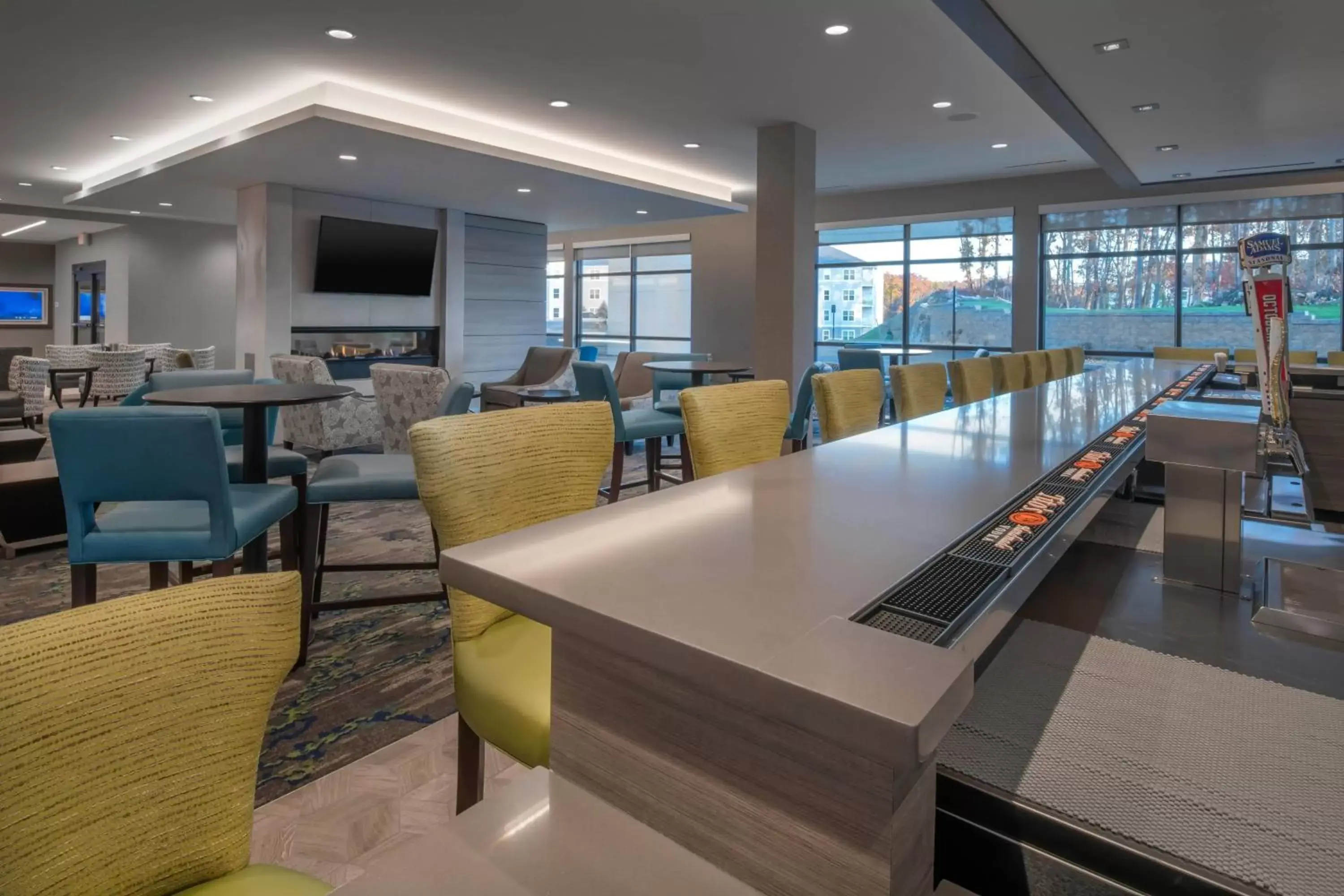 Lobby or reception in TownePlace Suites By Marriott Wrentham Plainville