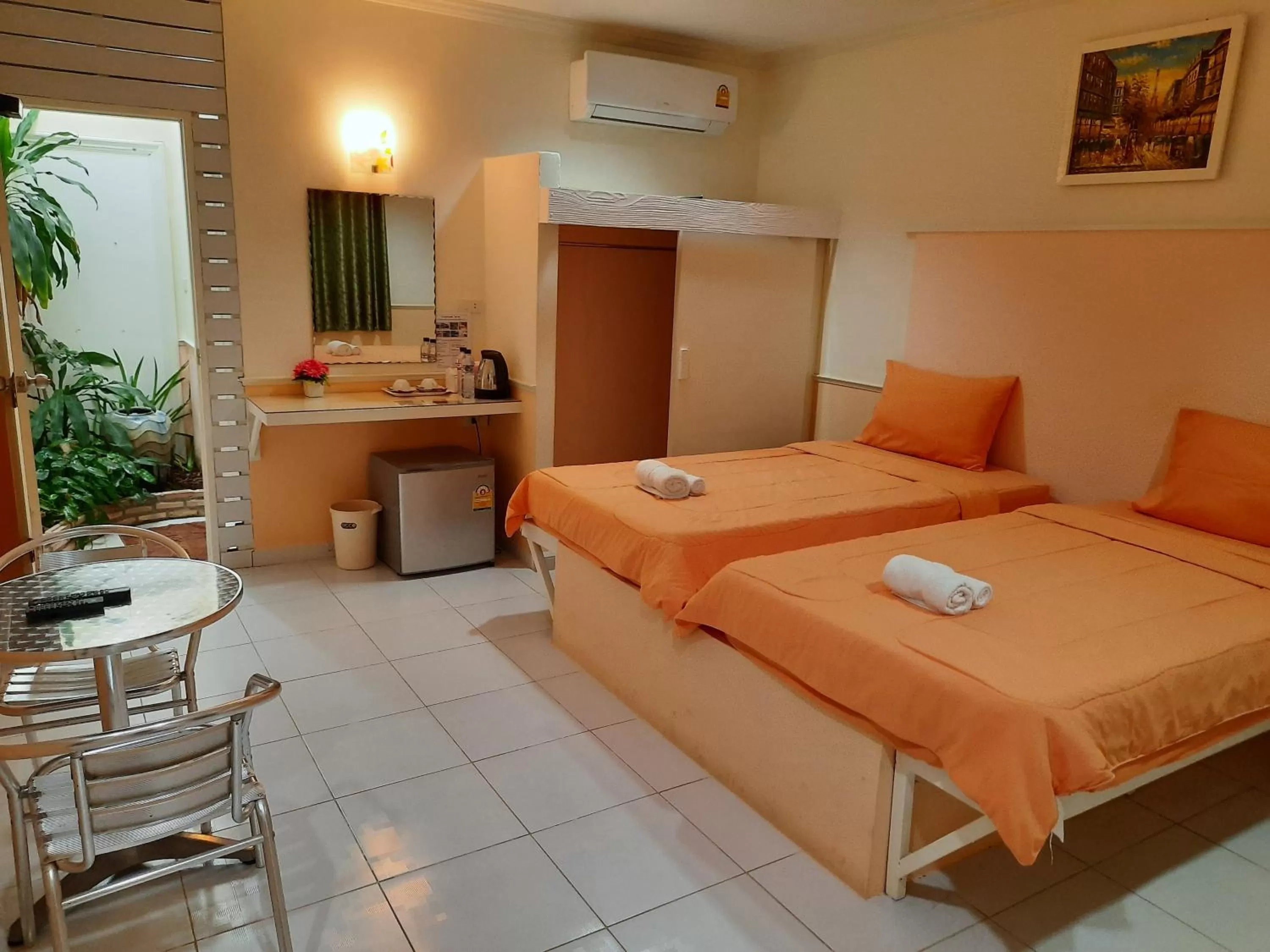 Bed in Fancy Carp Resort