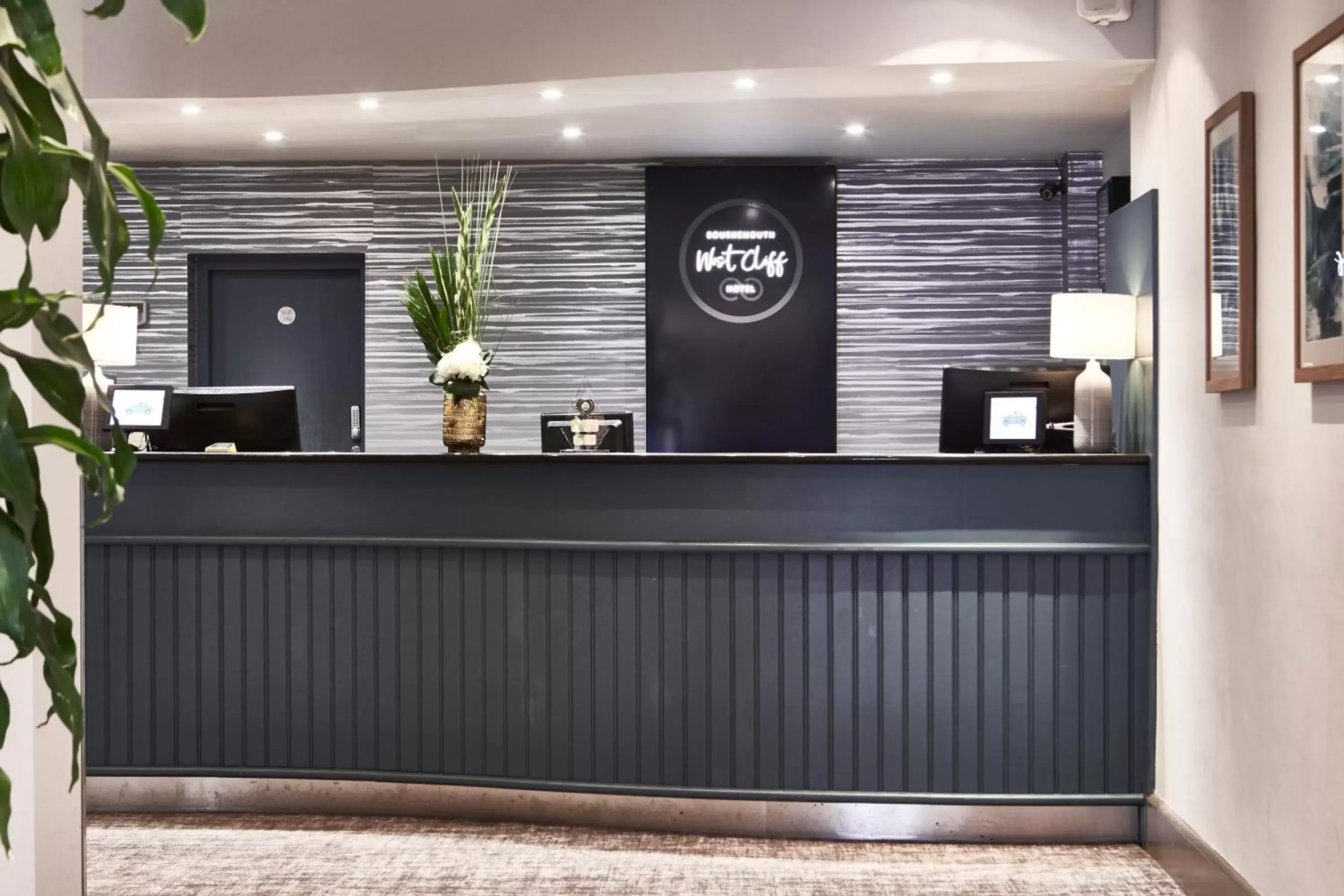 Lobby or reception in Bournemouth West Cliff Hotel & Spa Lobby or reception in Bournemouth West Cliff Hotel & Spa
