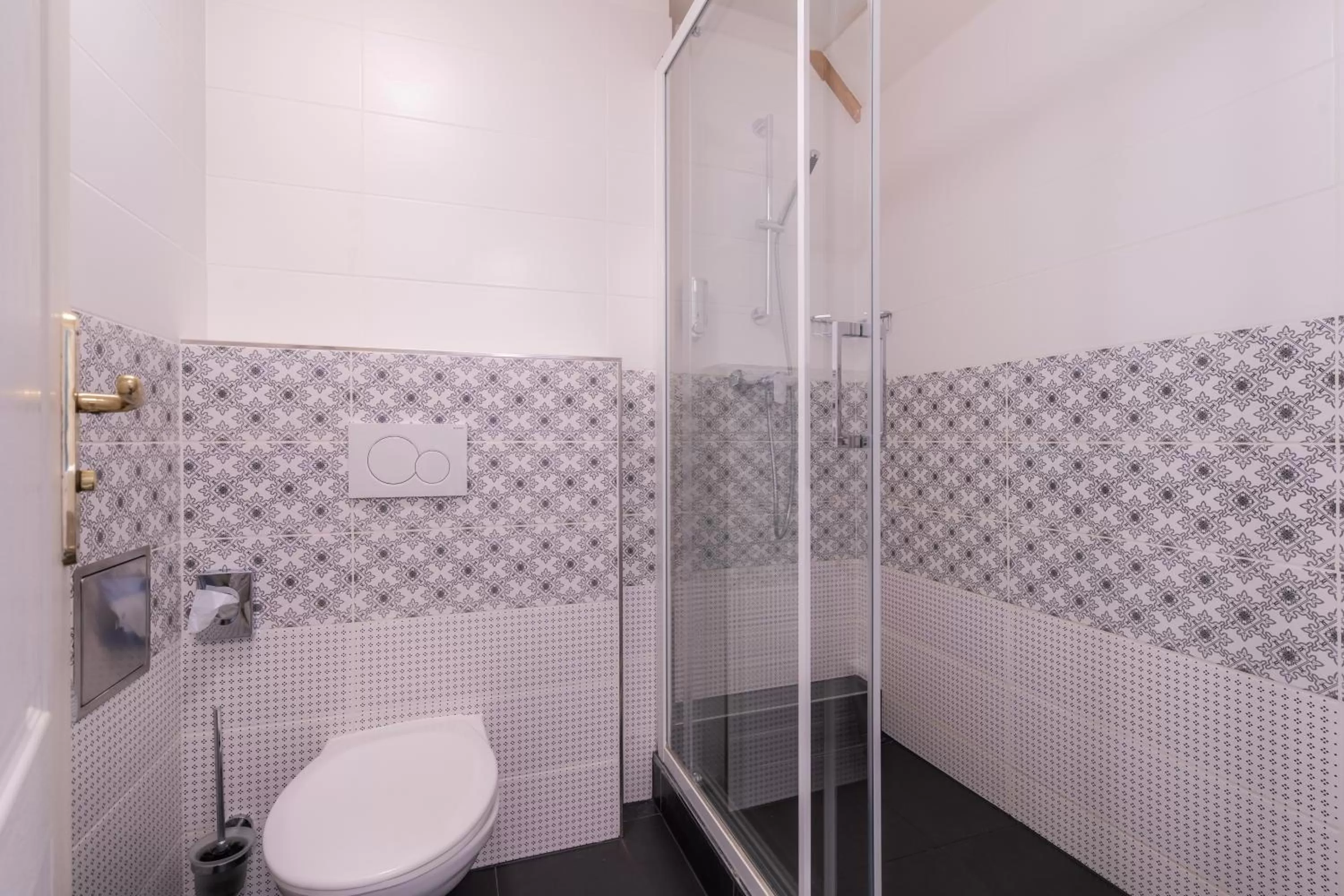 Bathroom in EA ApartHotel Melantrich