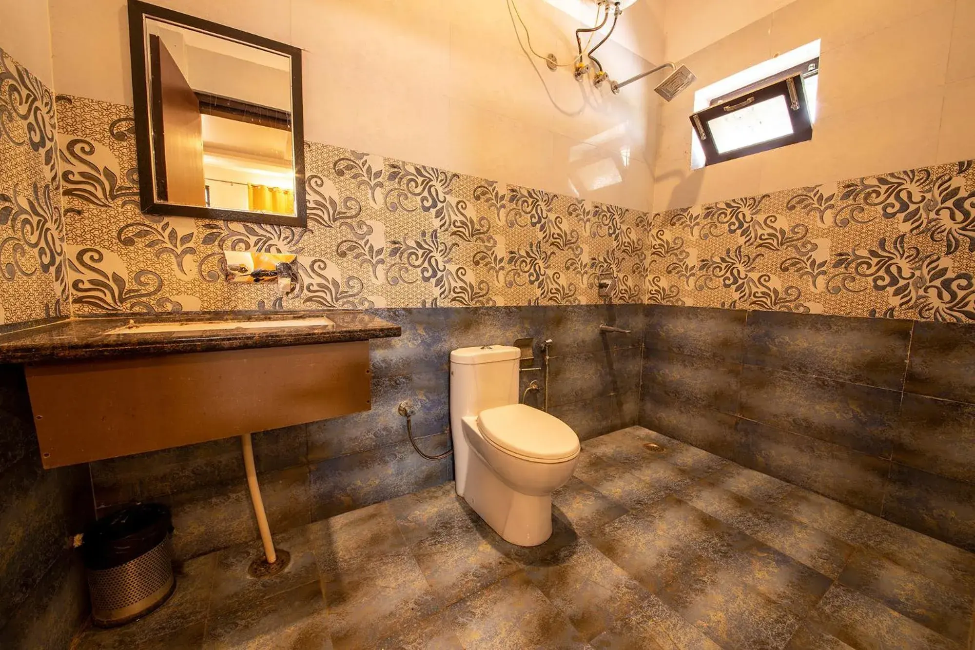 Bathroom in FabHotel AS Residency