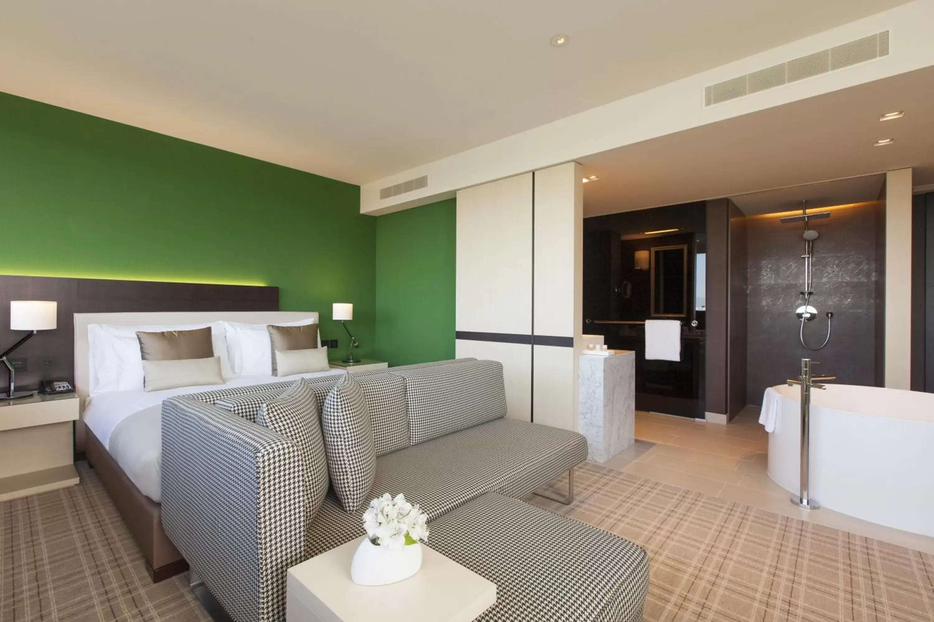 Bedroom in Crowne Plaza Geneva, an IHG Hotel