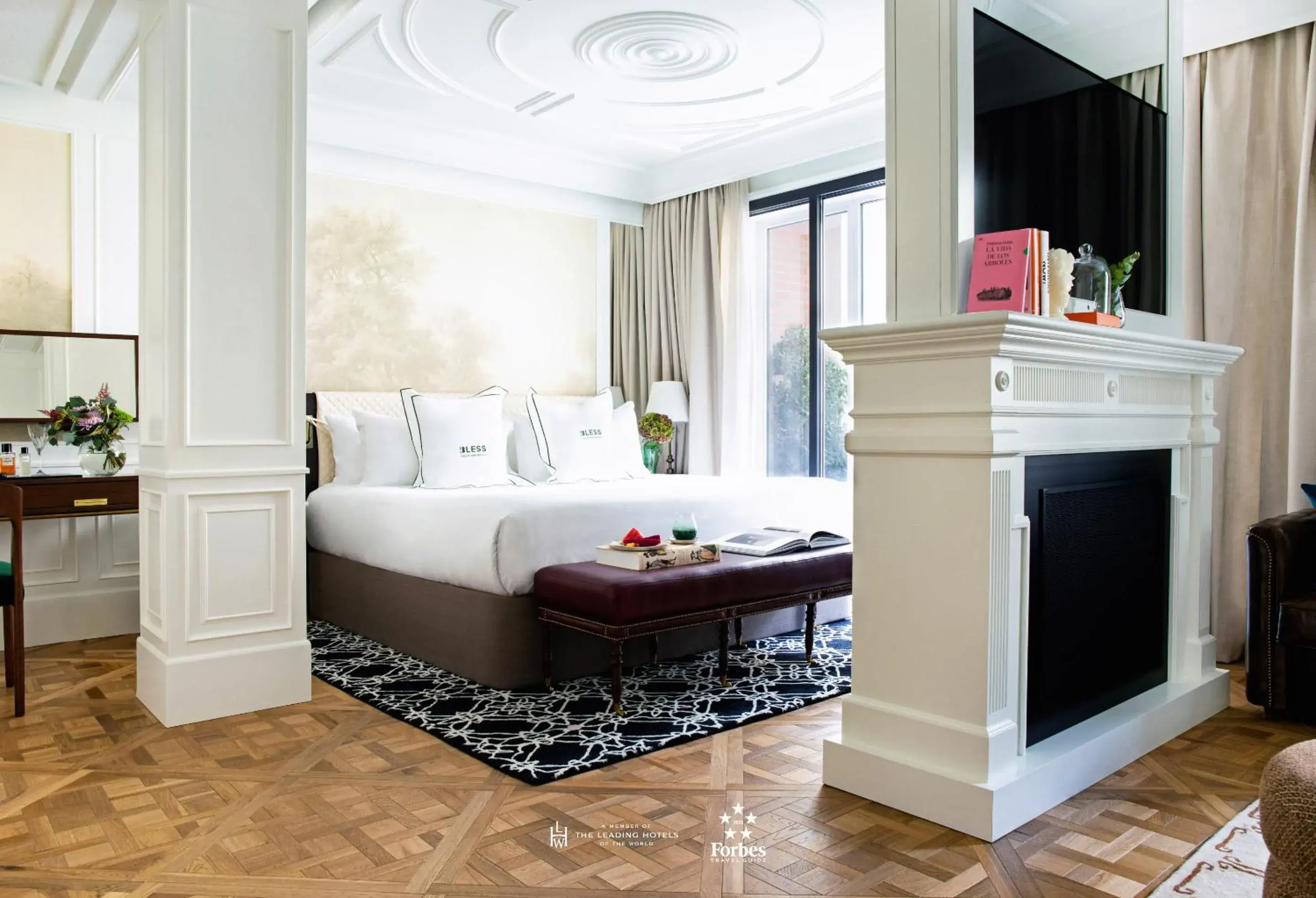 flat iron, Bed in BLESS Hotel Madrid - The Leading Hotels of the World