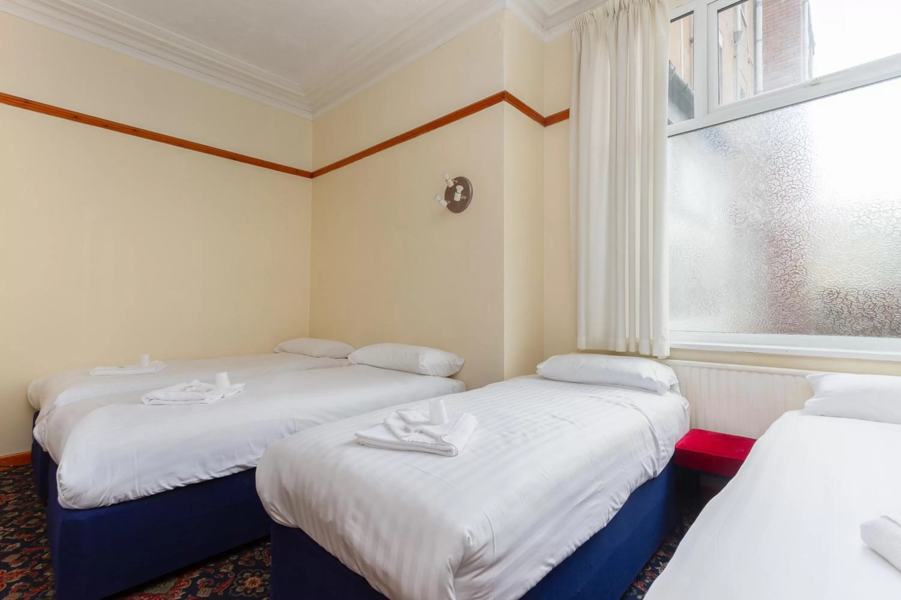 Bedroom in The Norwood Hotel for Groups-Blackpool Party Weekends