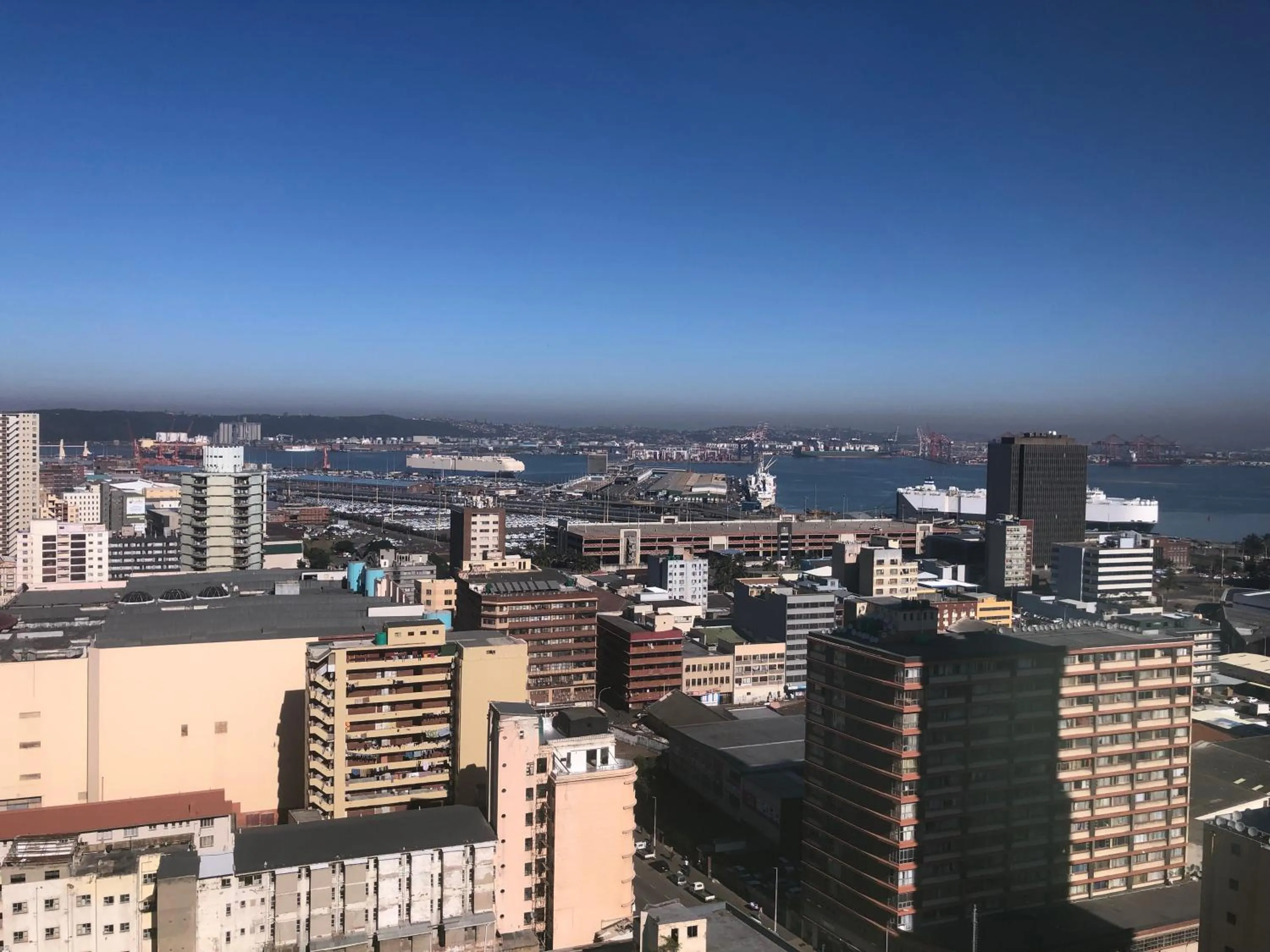 City view in Coastlands Durban Self Catering Holiday Apartments