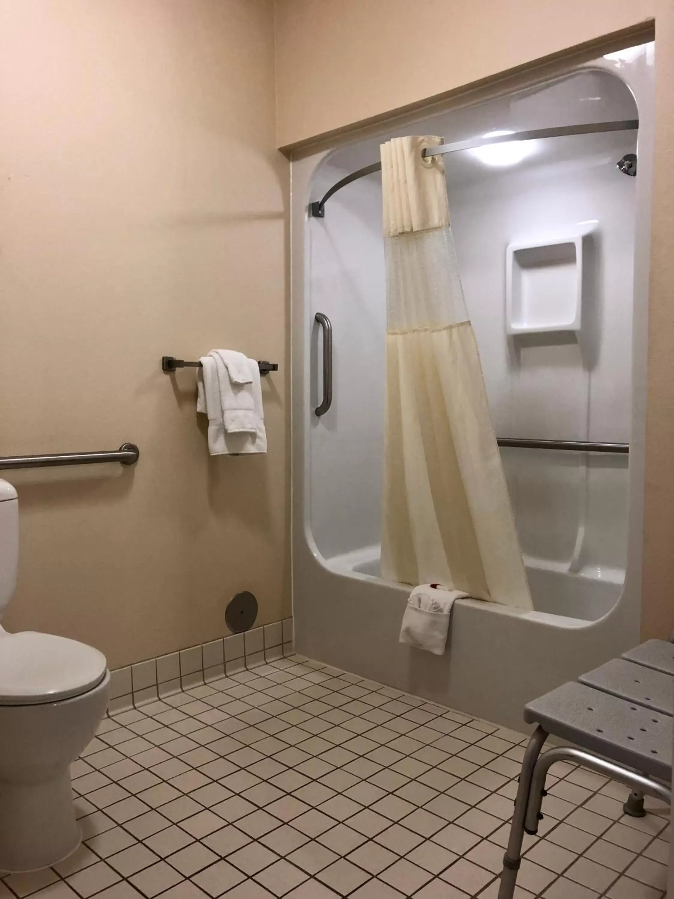 Bathroom in Baymont by Wyndham Grand Rapids SW/Byron Center