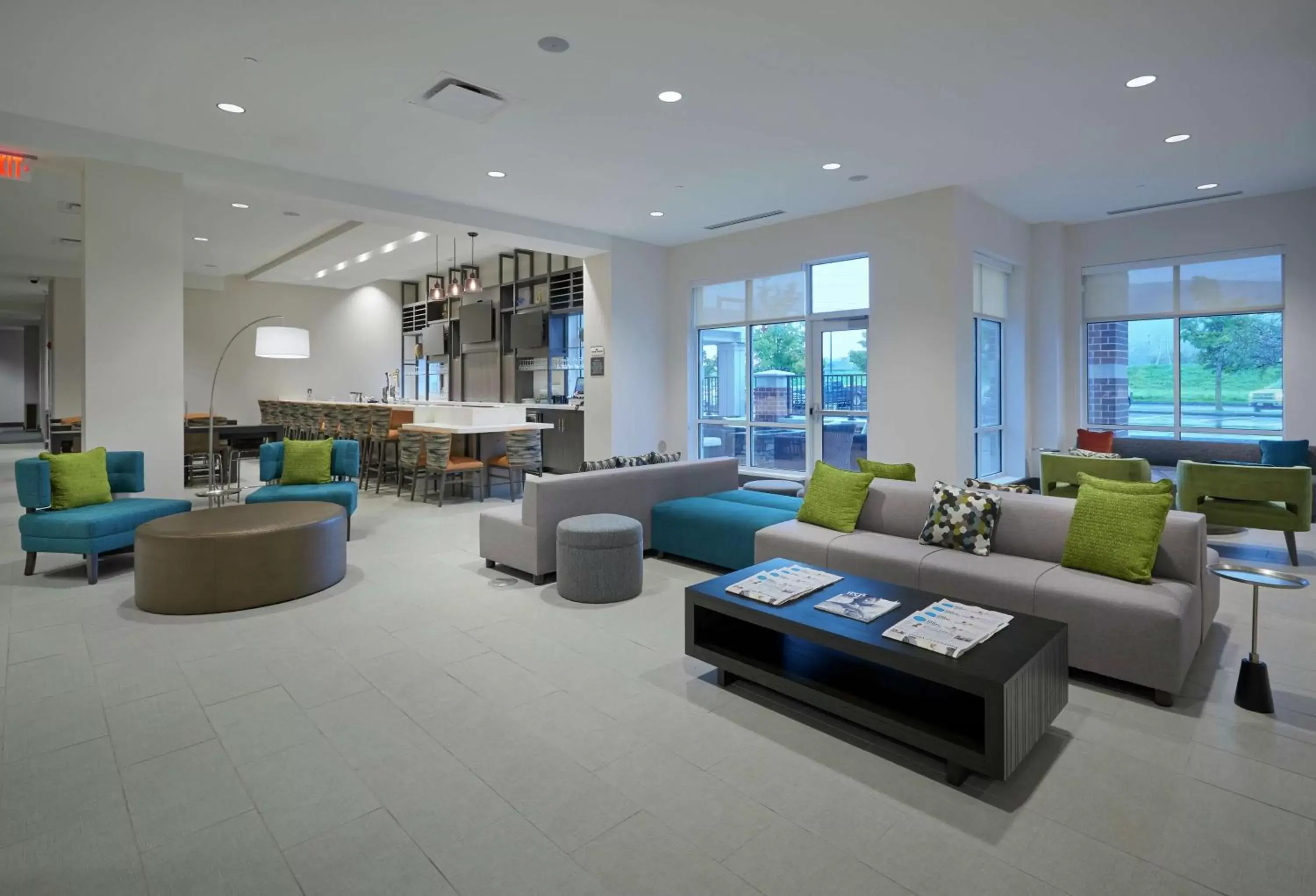 Lobby or reception in Hilton Garden Inn Corning Downtown Lobby or reception in Hilton Garden Inn Corning Downtown