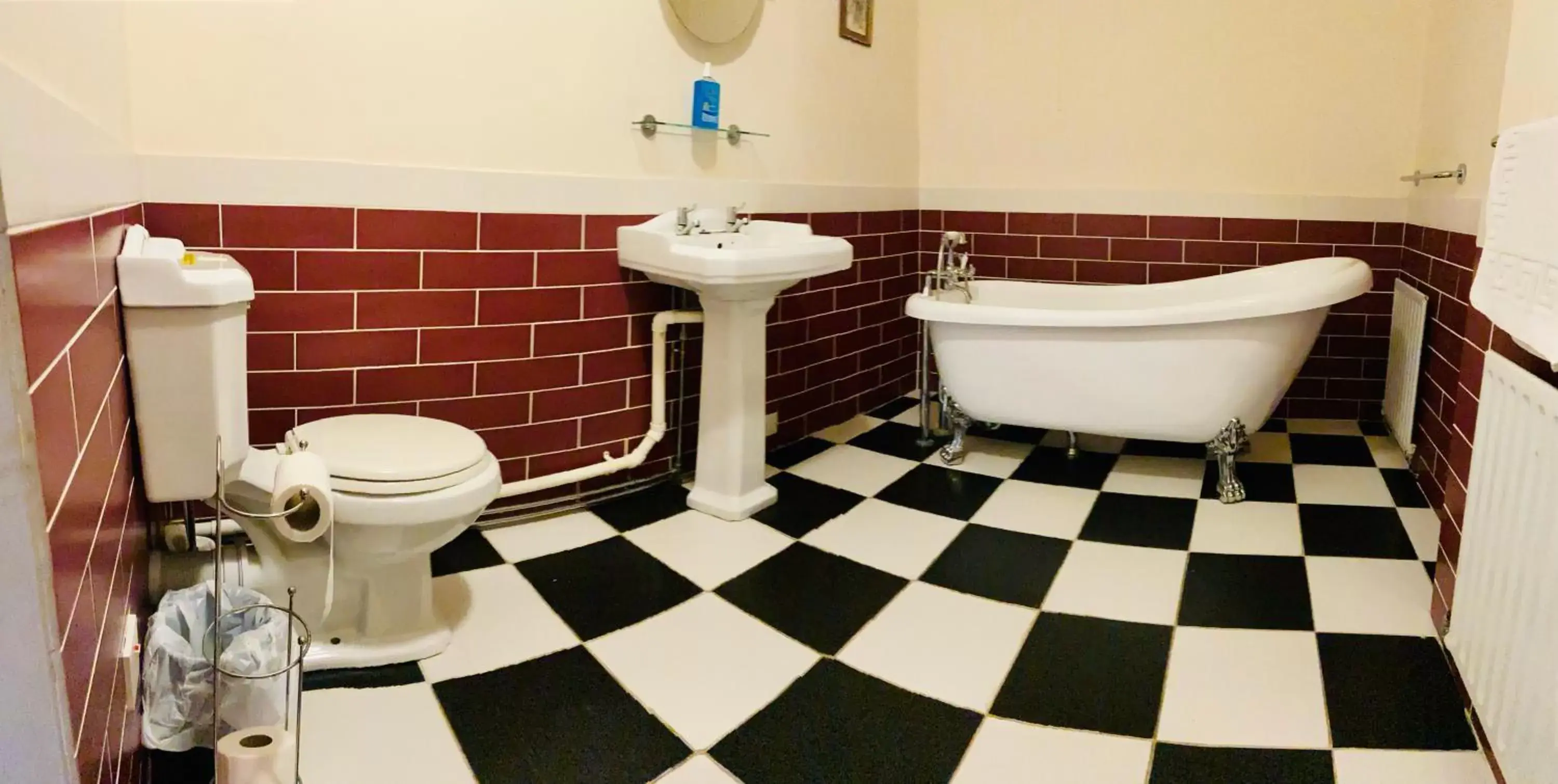 Bathroom in The Royal Victoria & Bull Hotel