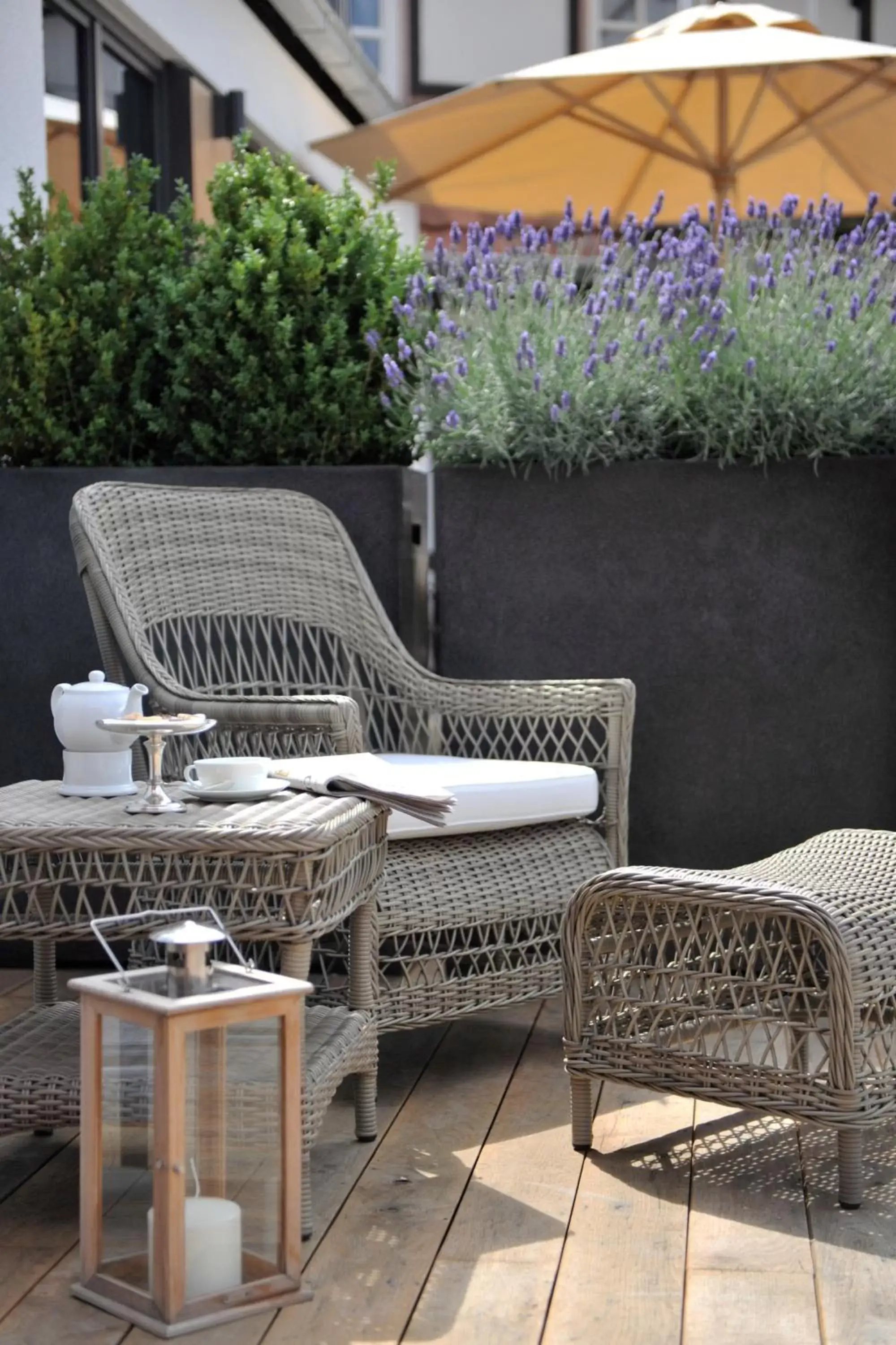 Balcony/Terrace in Hardenberg BurgHotel