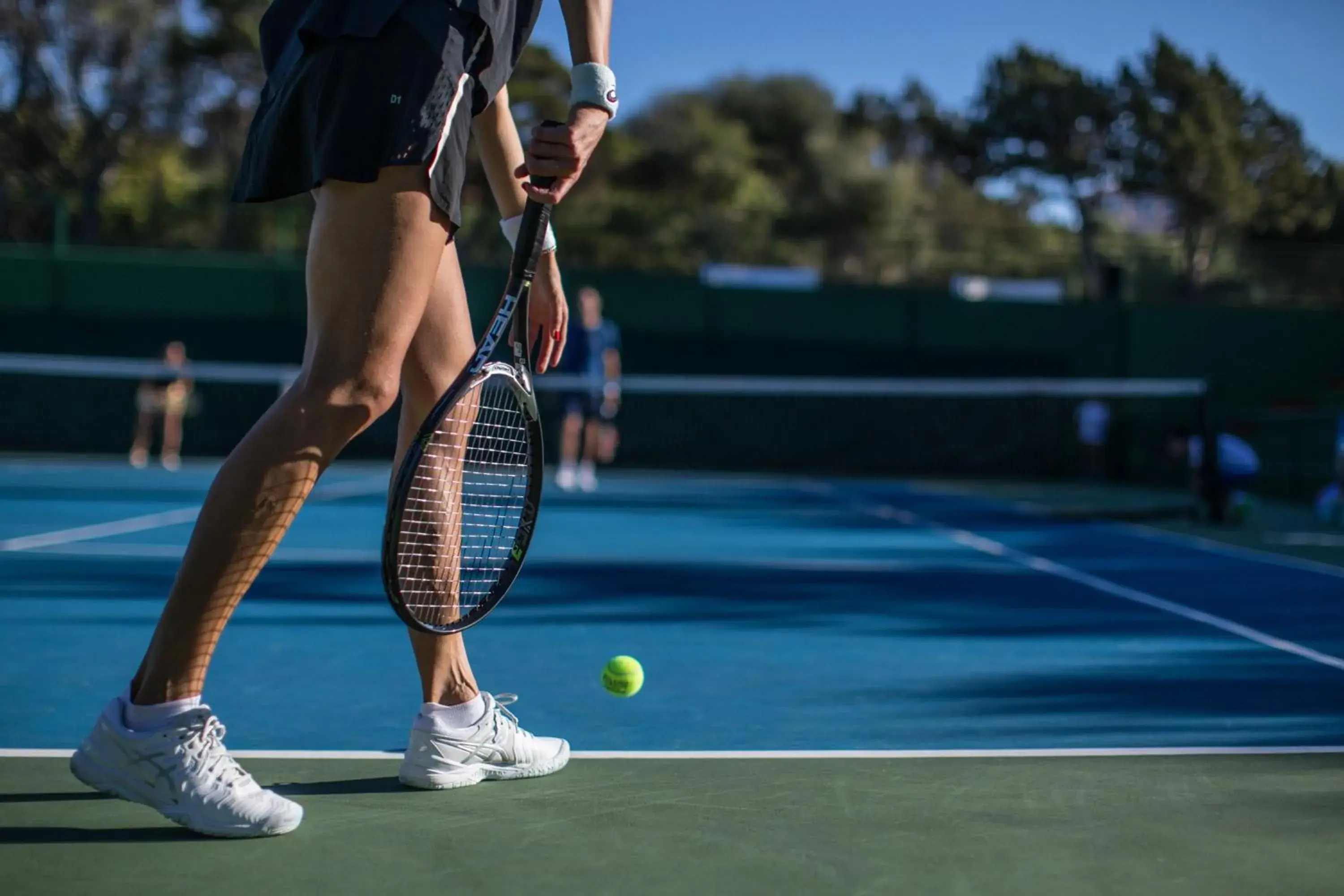 Tennis court in Cervo Hotel, Costa Smeralda Resort