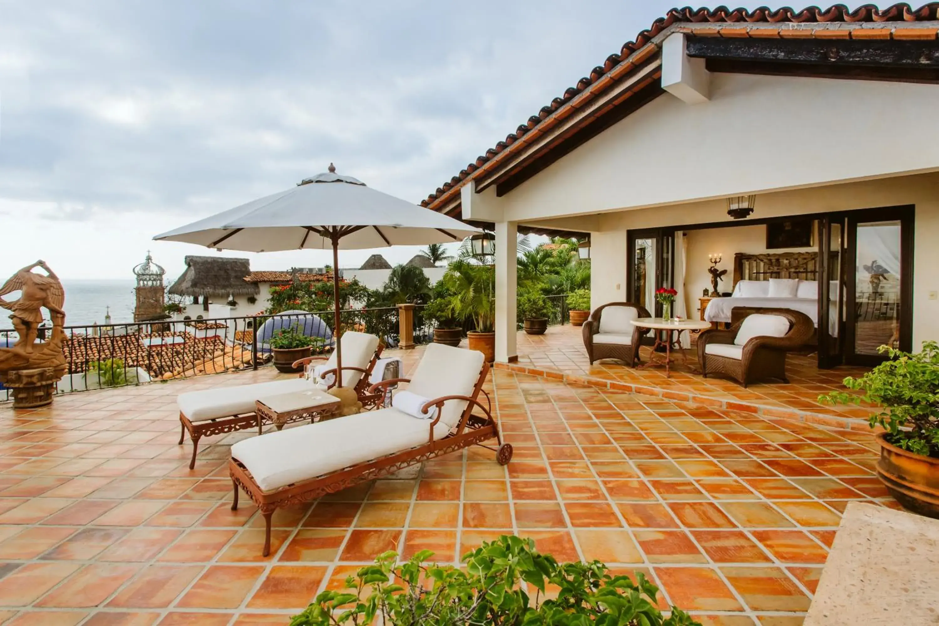 Balcony/Terrace in Hacienda San Angel