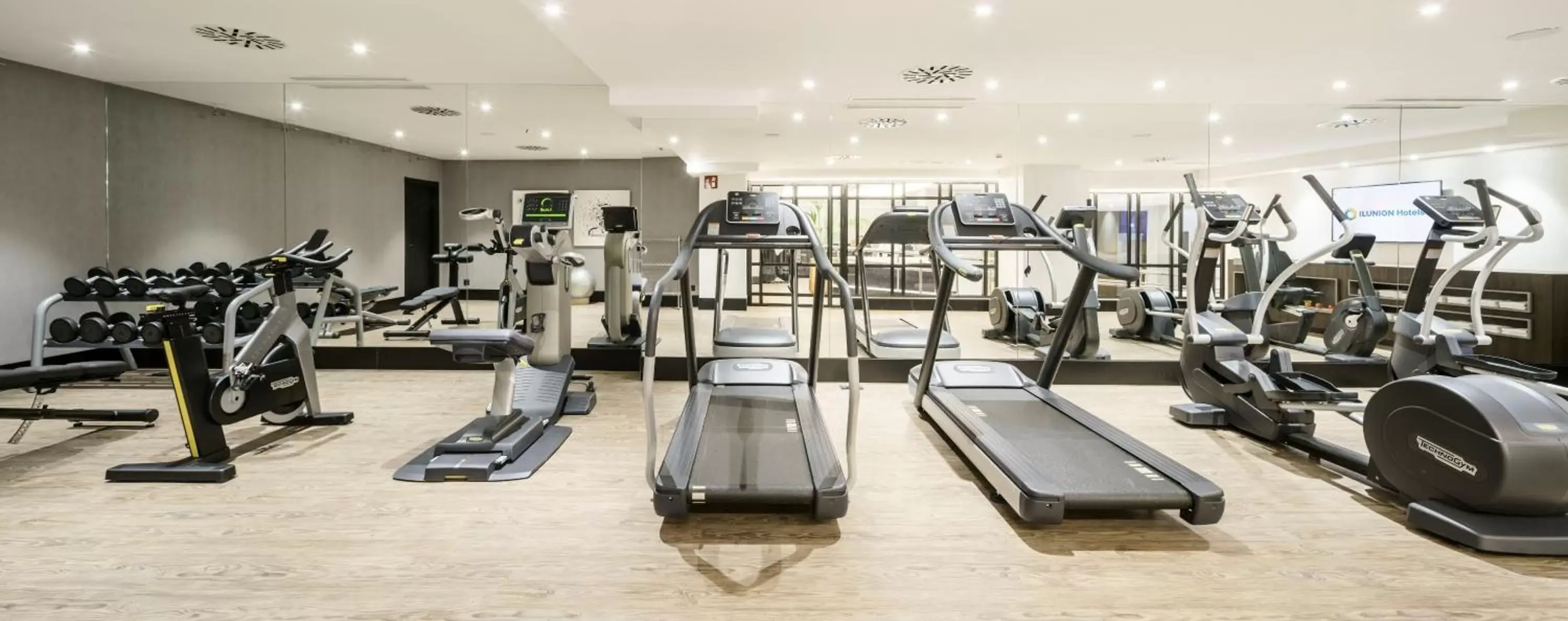 Fitness centre/facilities in Hotel Ilunion Bilbao Fitness centre/facilities in Hotel Ilunion Bilbao