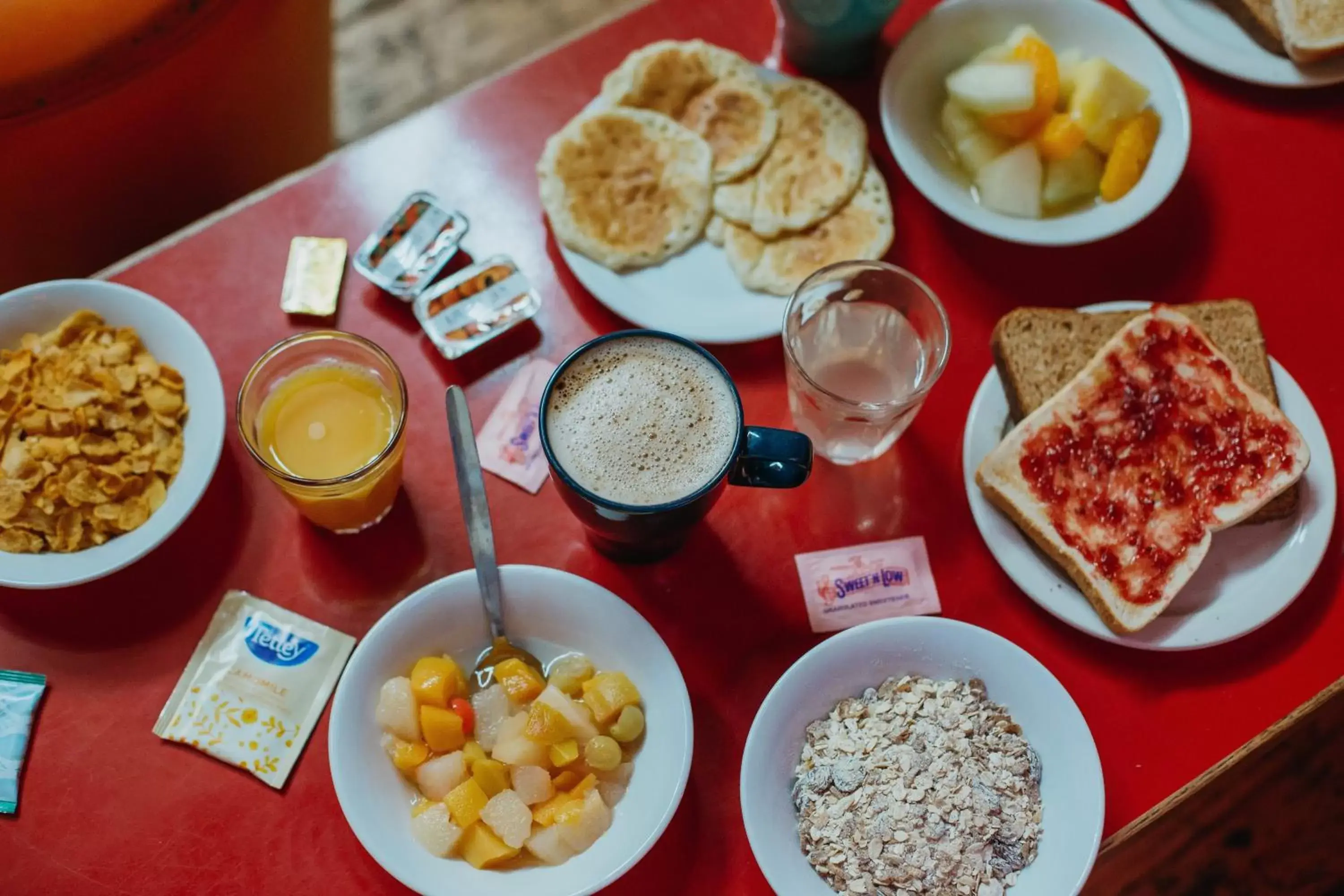 Breakfast in Clink261 Hostel Breakfast in Clink261 Hostel