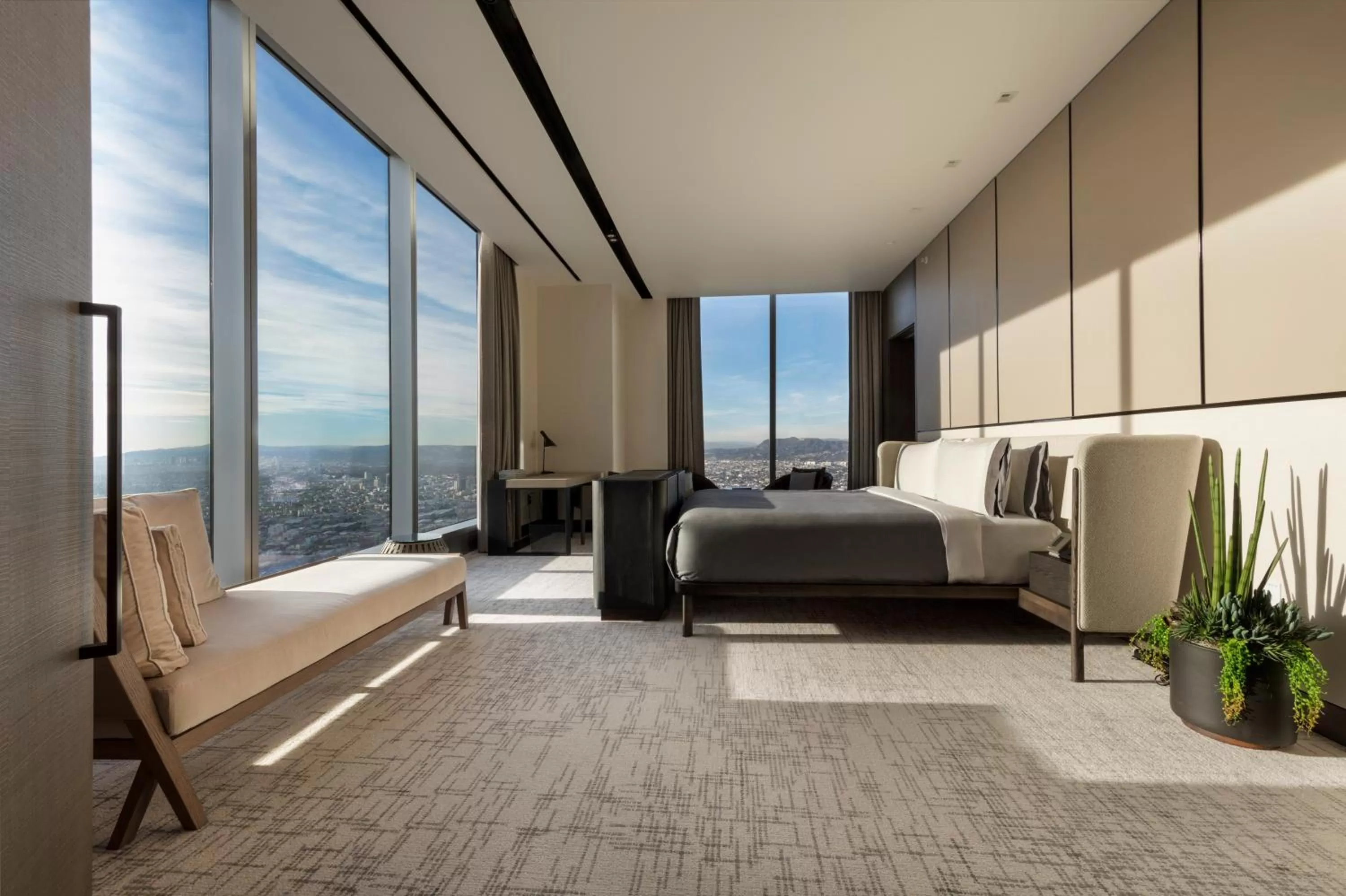 Photo of the whole room, Bed in InterContinental - Los Angeles Downtown by IHG