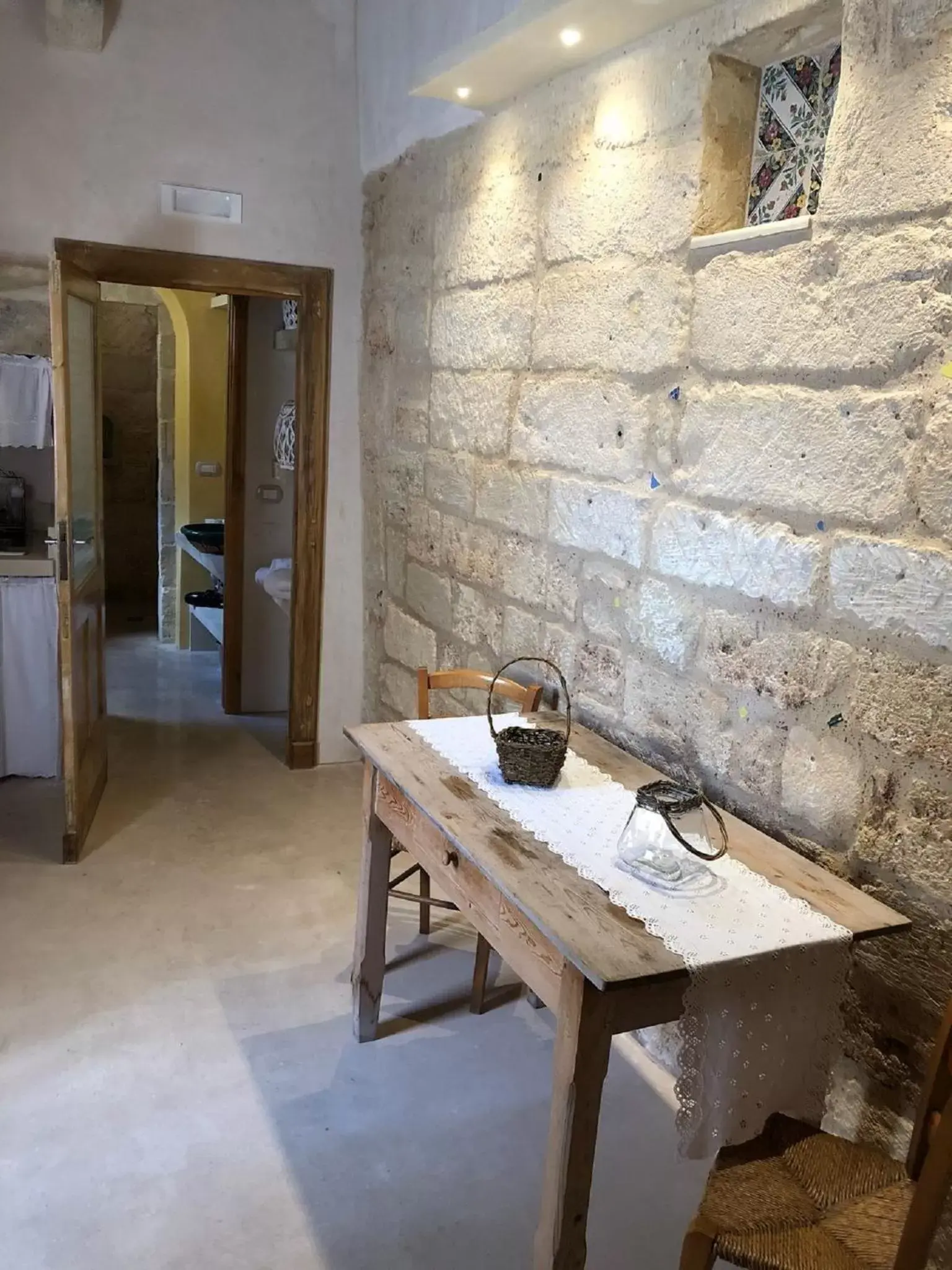 Dining area in Borgo in corte