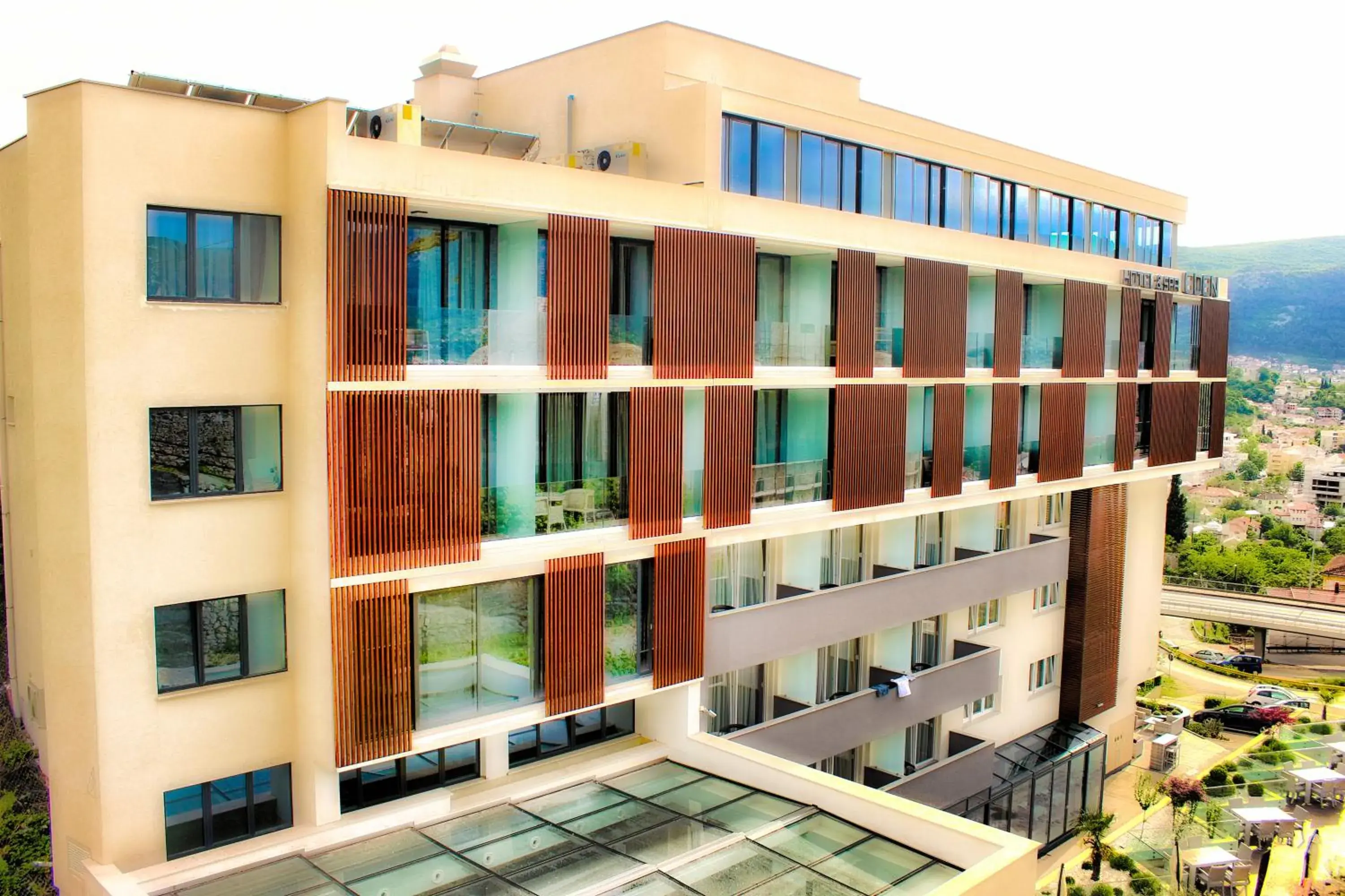 Property building in Hotel Eden Property building in Hotel Eden