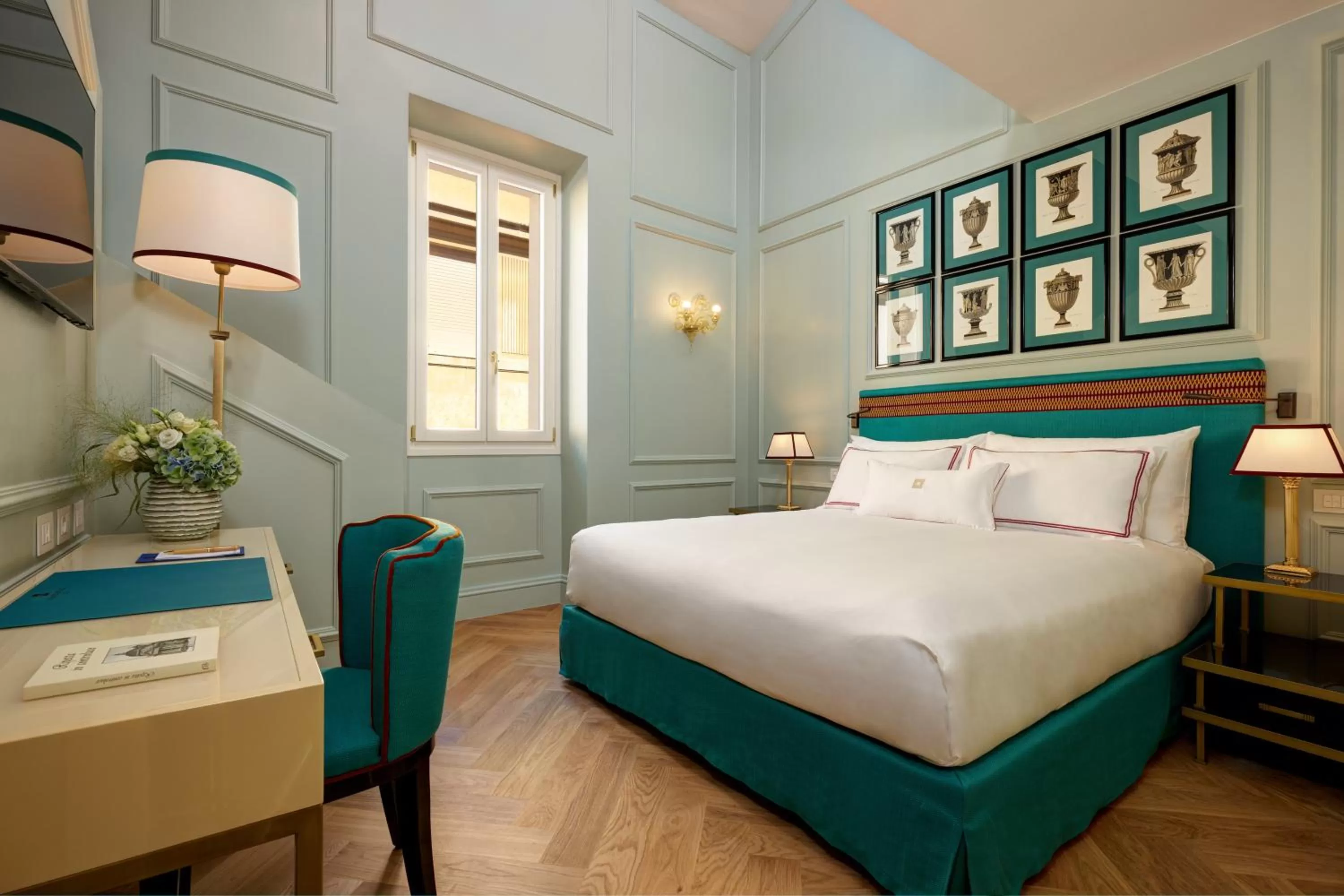 Bedroom, Bed in Palazzo Ripetta