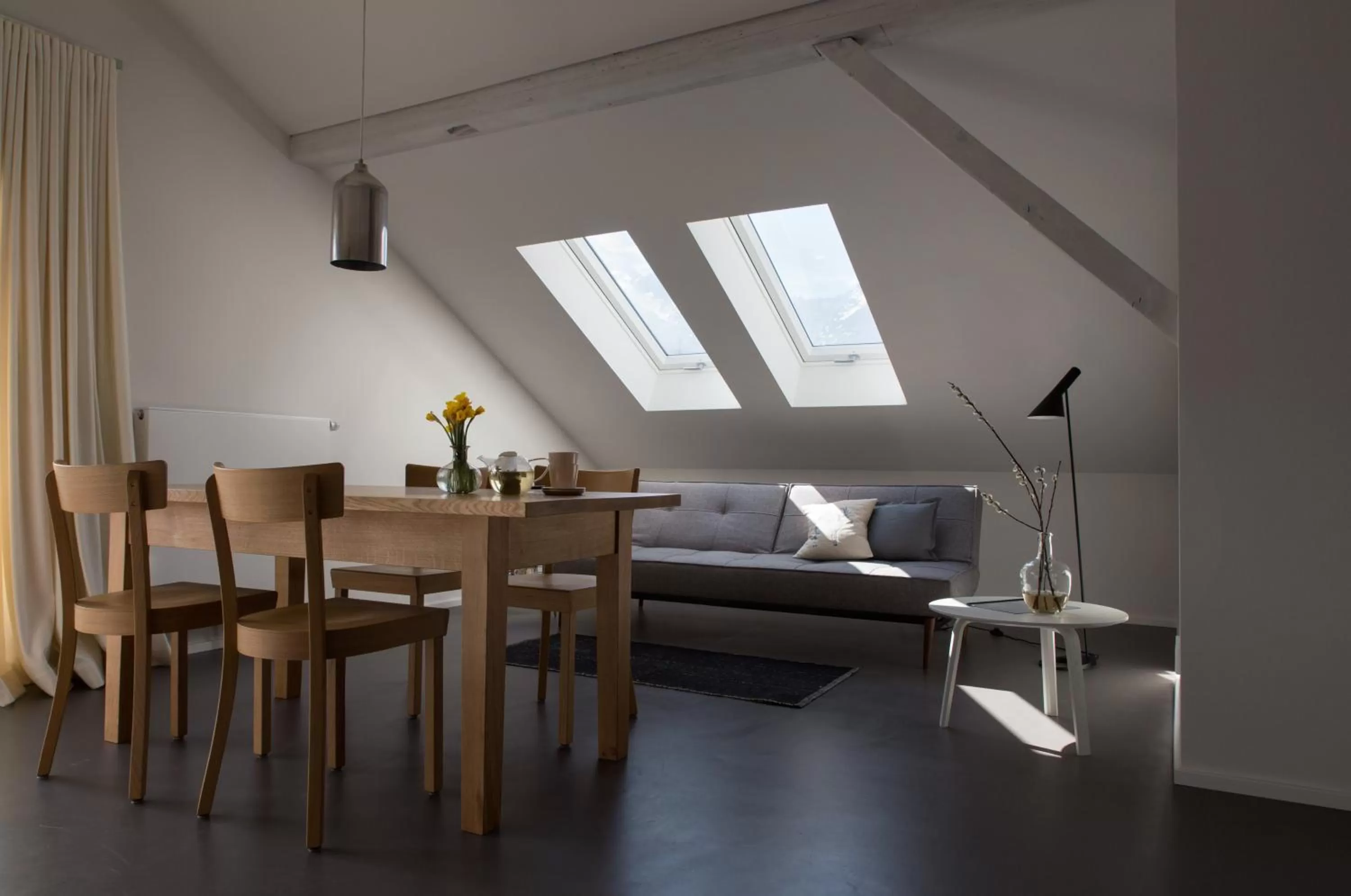 Bed in quartier - über Nacht in besonderer Architektur