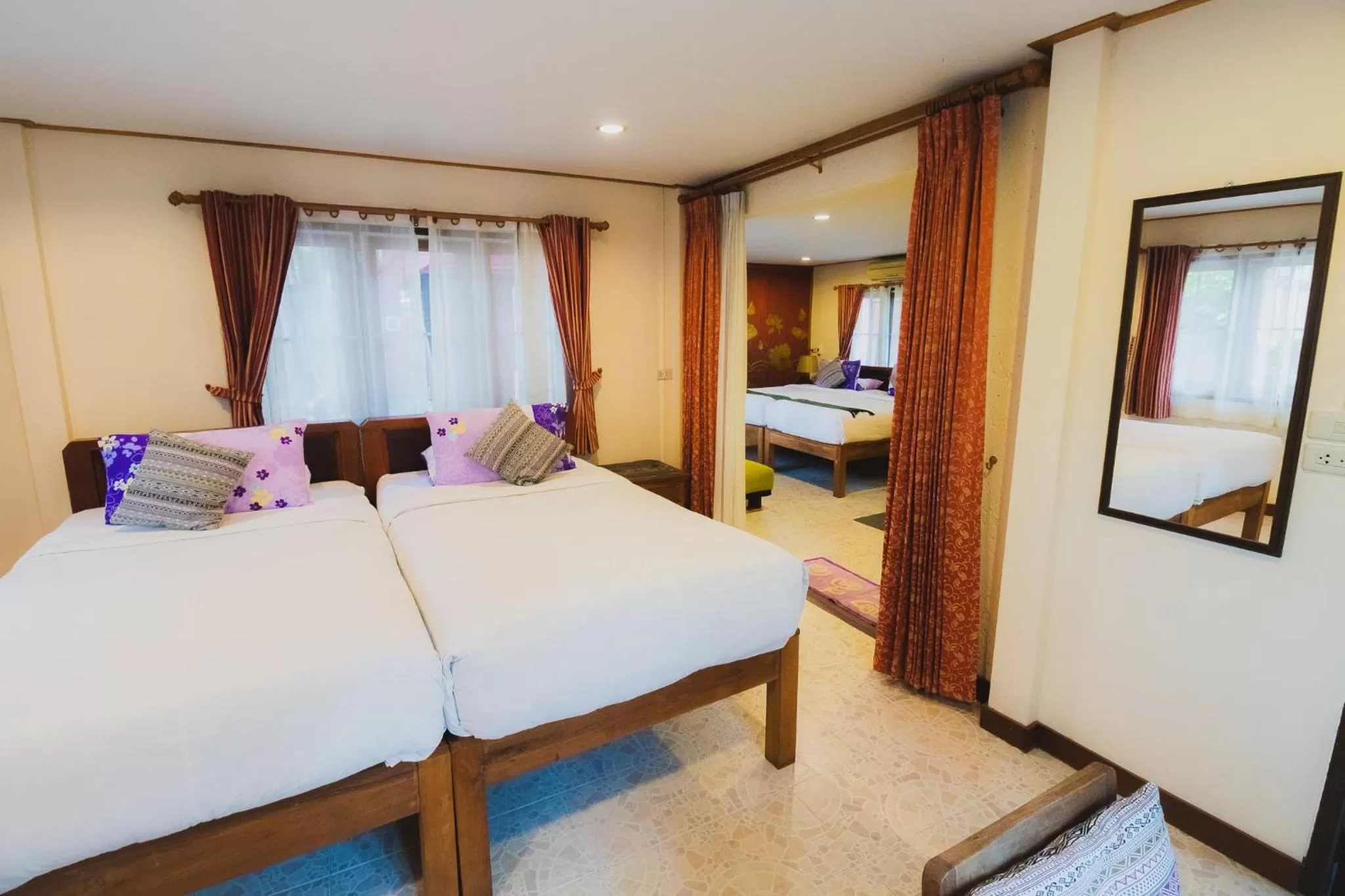 Photo of the whole room, Bed in Joy's House & Tour