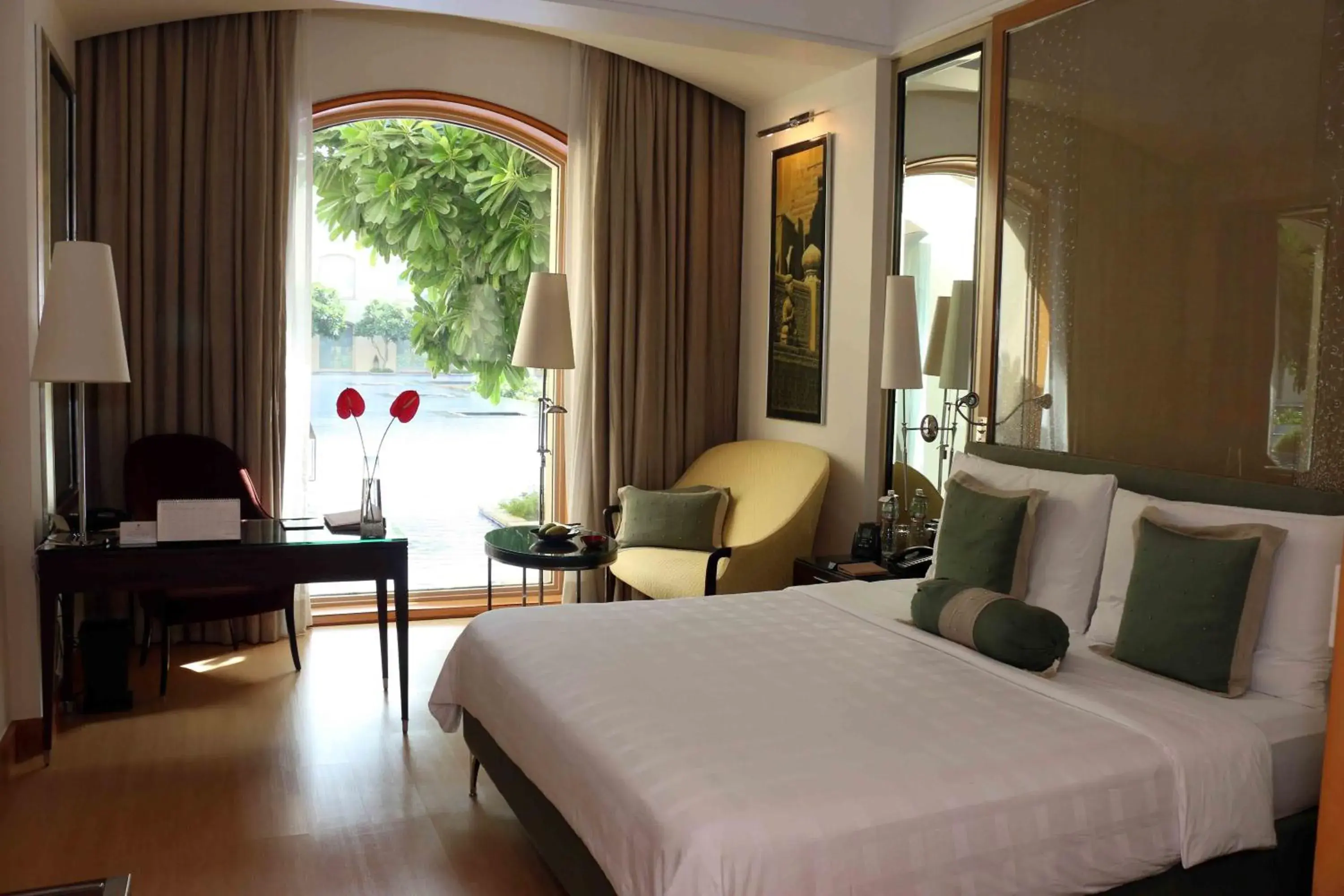 Superior Double or Twin Room with Pool View in Trident Gurgaon