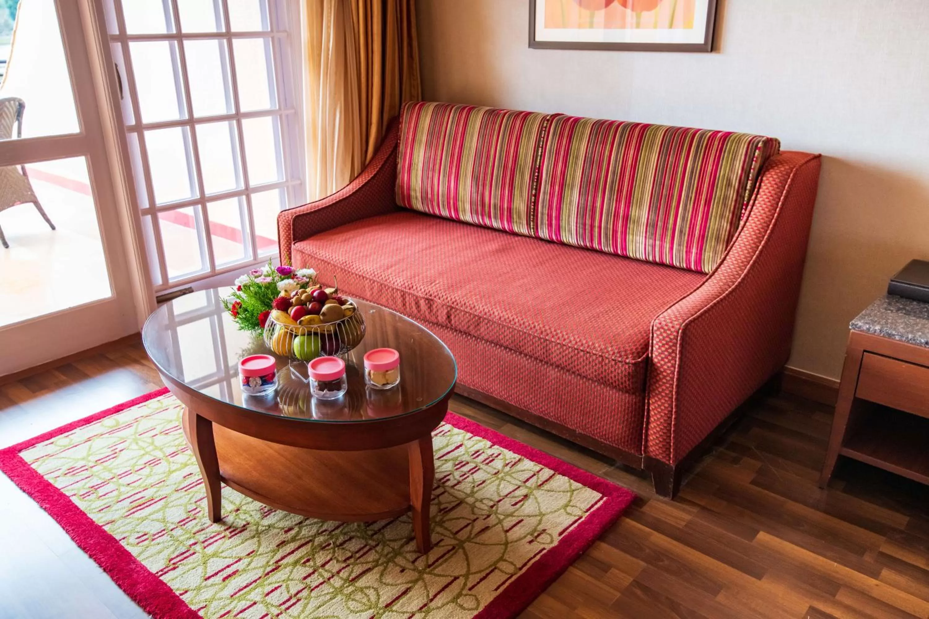 Seating area in The Carlton Kodaikanal