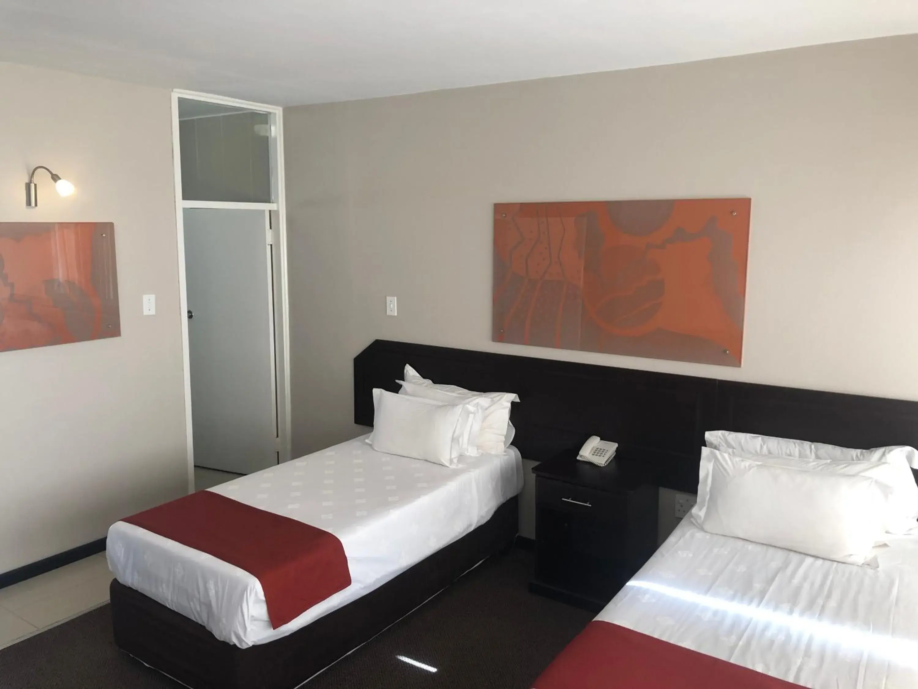 Bed in Coastlands Durban Self Catering Holiday Apartments