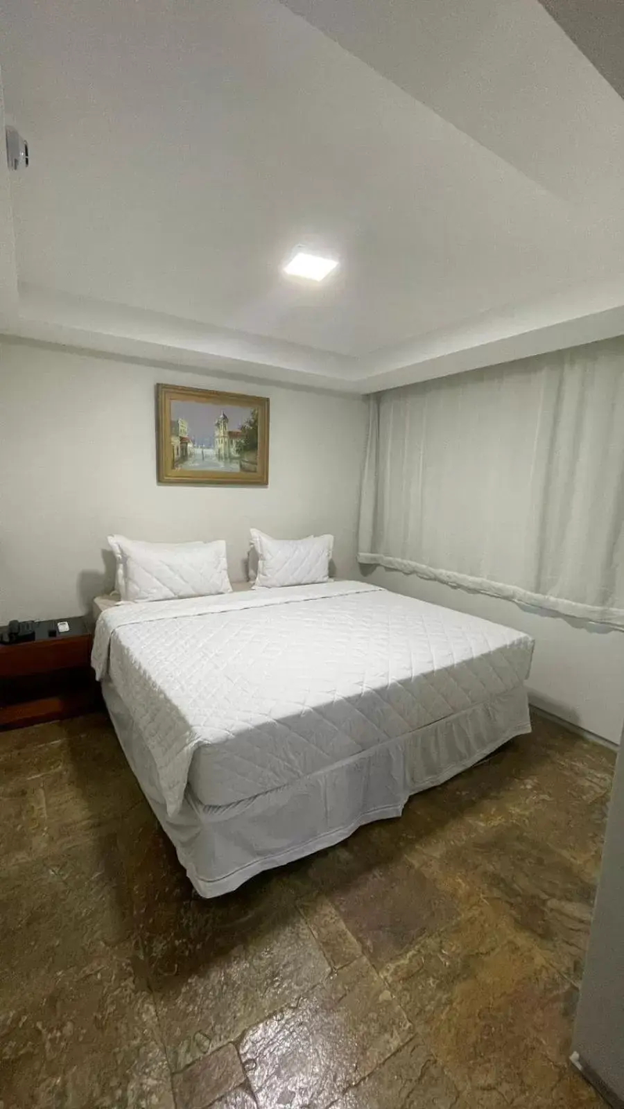 Bedroom, Bed in Euro Suite Recife Boa Viagem