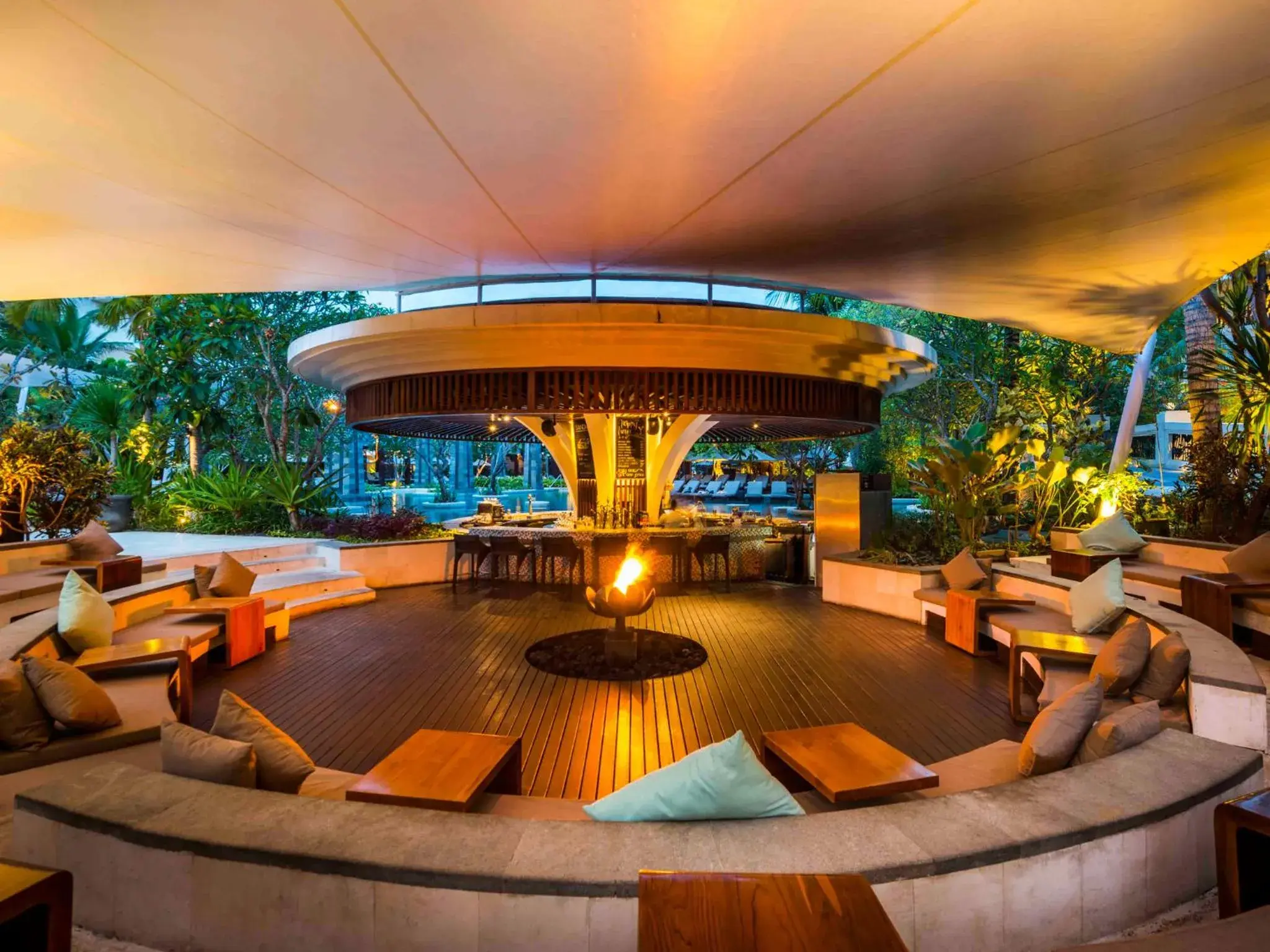 Lounge or bar in Suites & Villas at Sofitel Bali