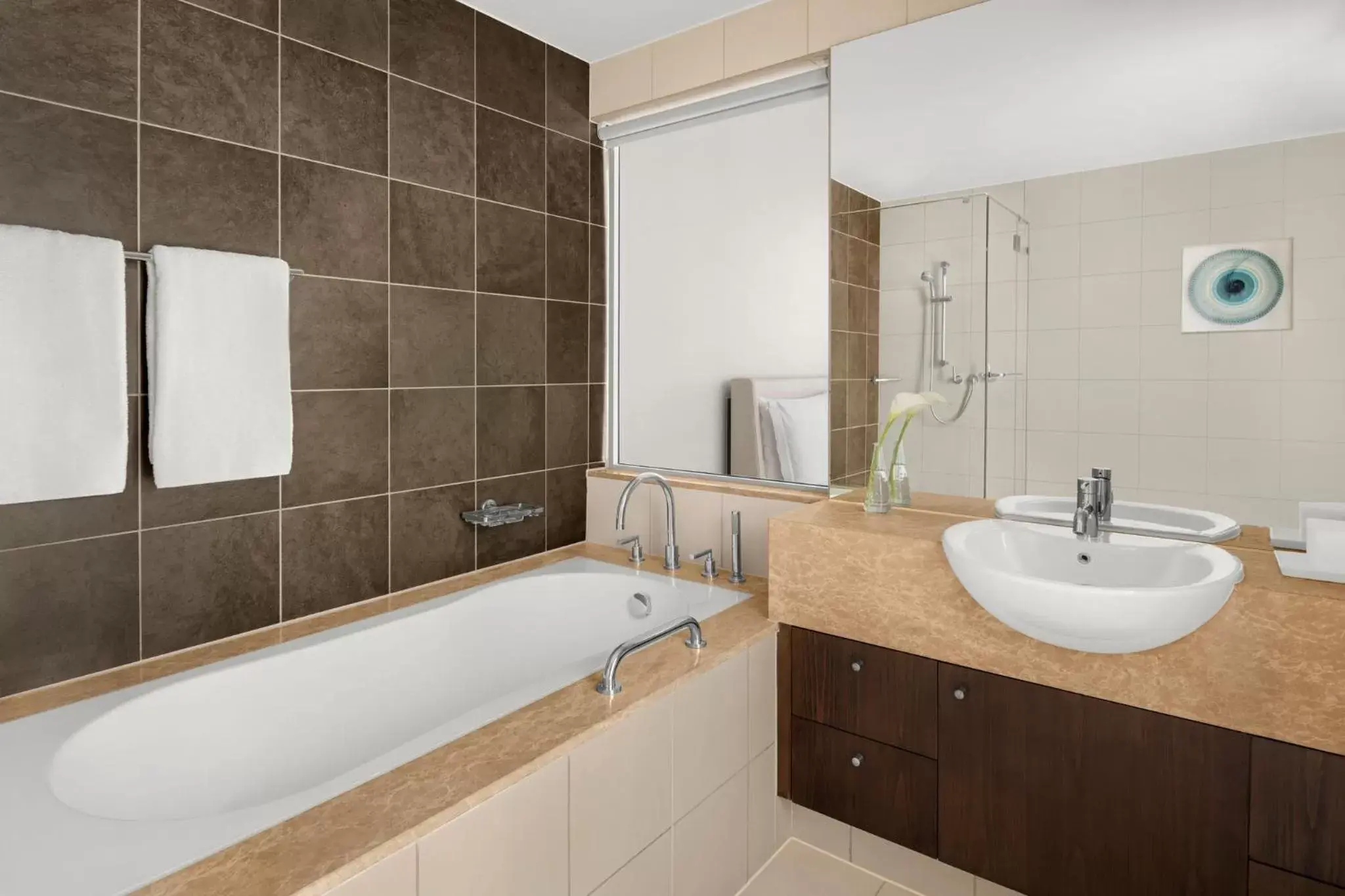 Bathroom in InterContinental Residence Suites Dubai Festival City, an IHG Hotel