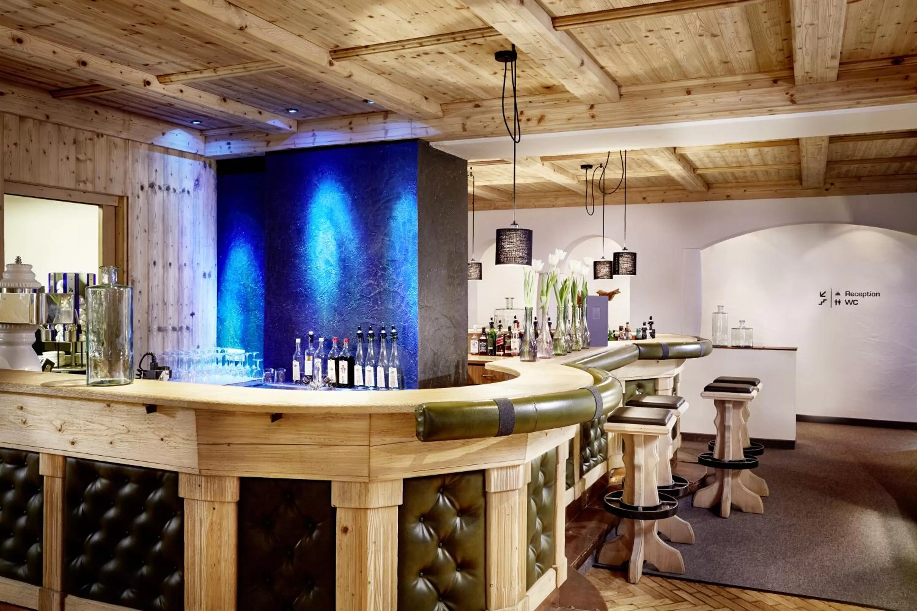 Lounge or bar in der grüne Baum Mountain Boutique Hotel