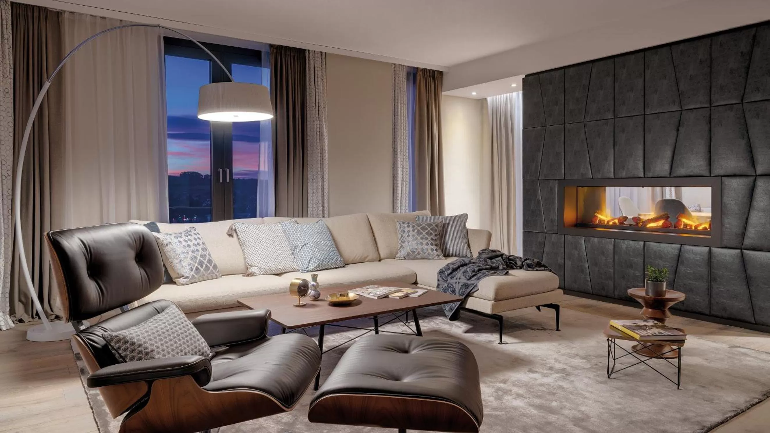 Living room in Hotel Stadt Lörrach