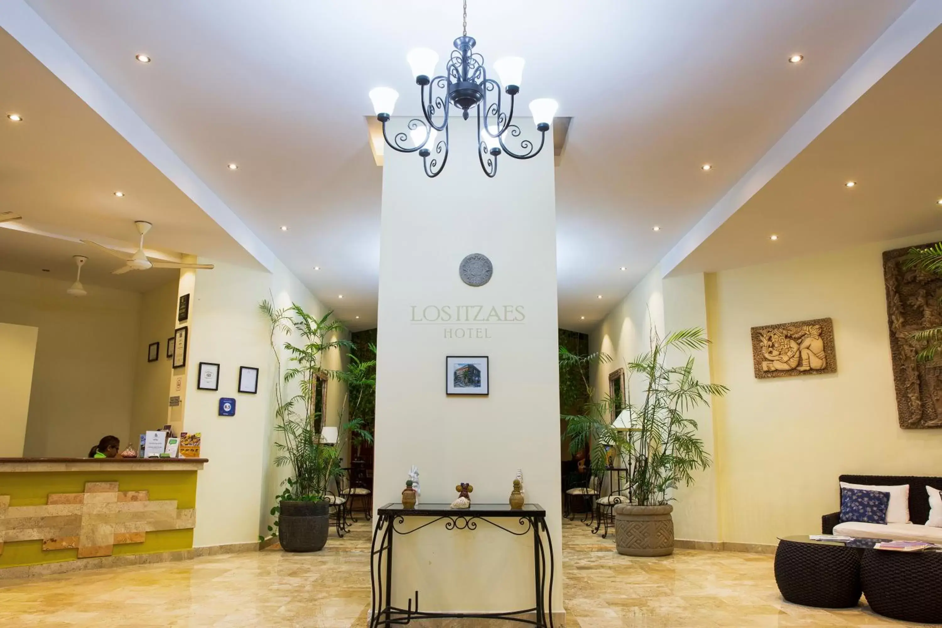 Lobby or reception in Hotel Los Itzaes by 5th av Lobby or reception in Hotel Los Itzaes by 5th av