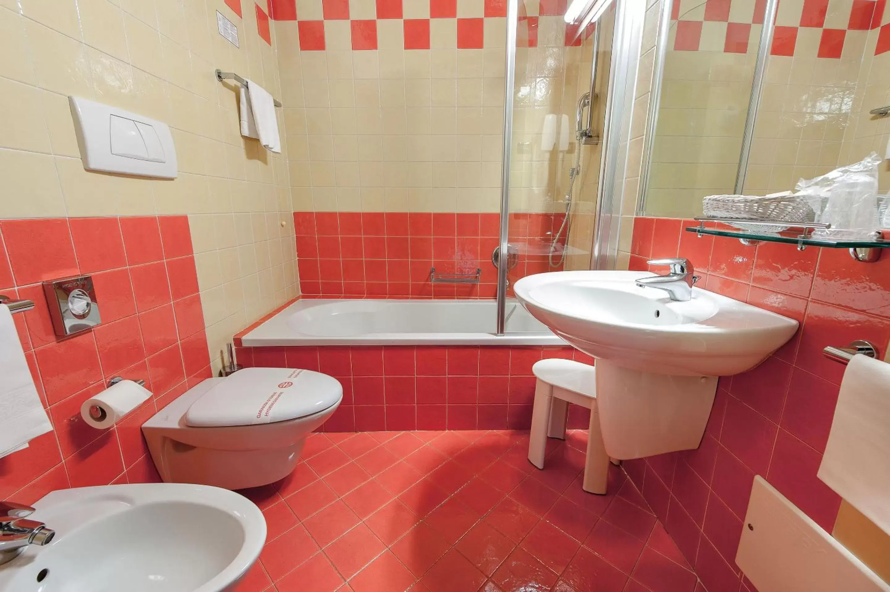 Bathroom in Hotel Villa Malaspina