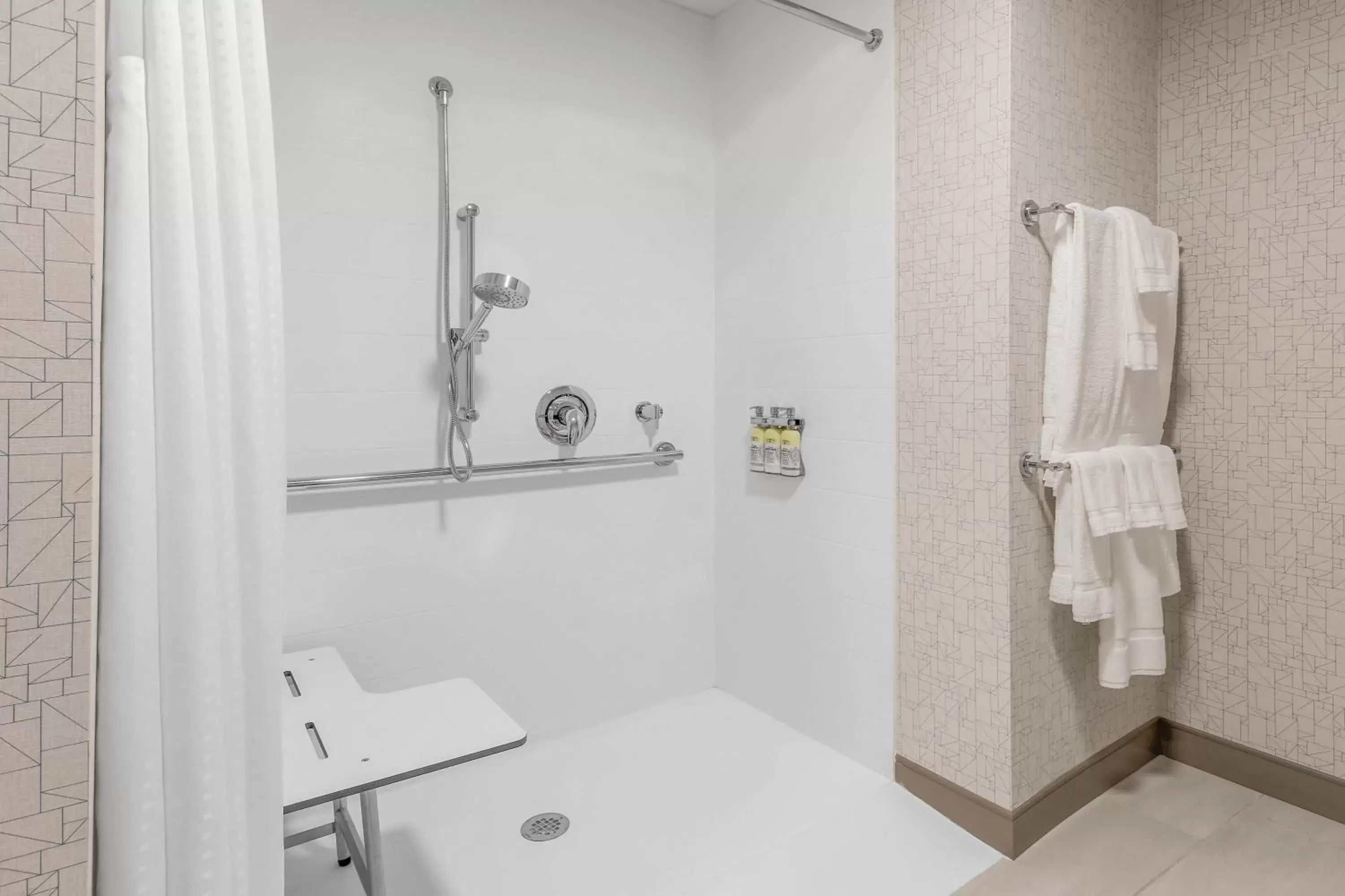 Photo of the whole room, Bathroom in Holiday Inn Express & Suites Chicago O'Hare Airport, an IHG Hotel