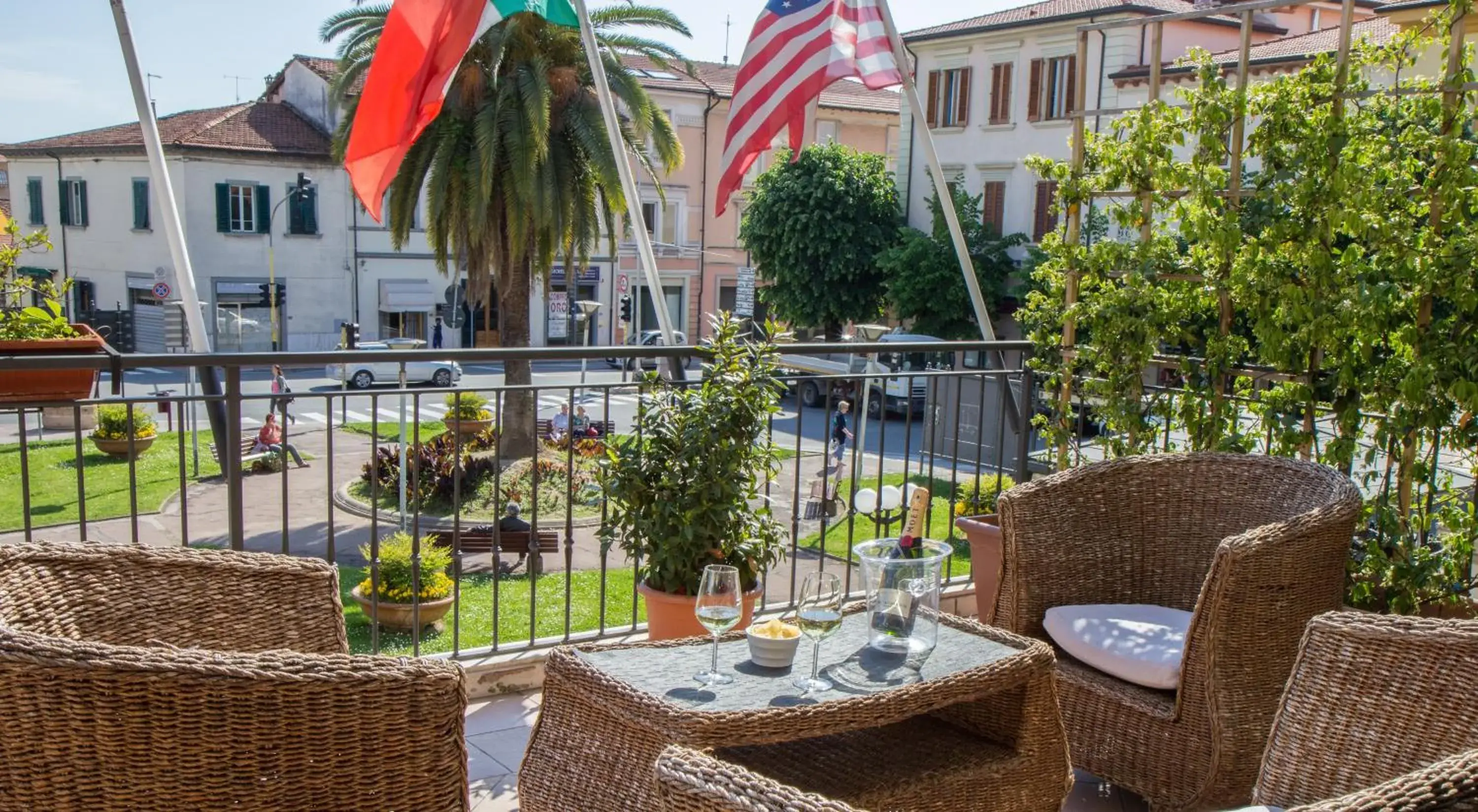 Balcony/Terrace in Park Hotel