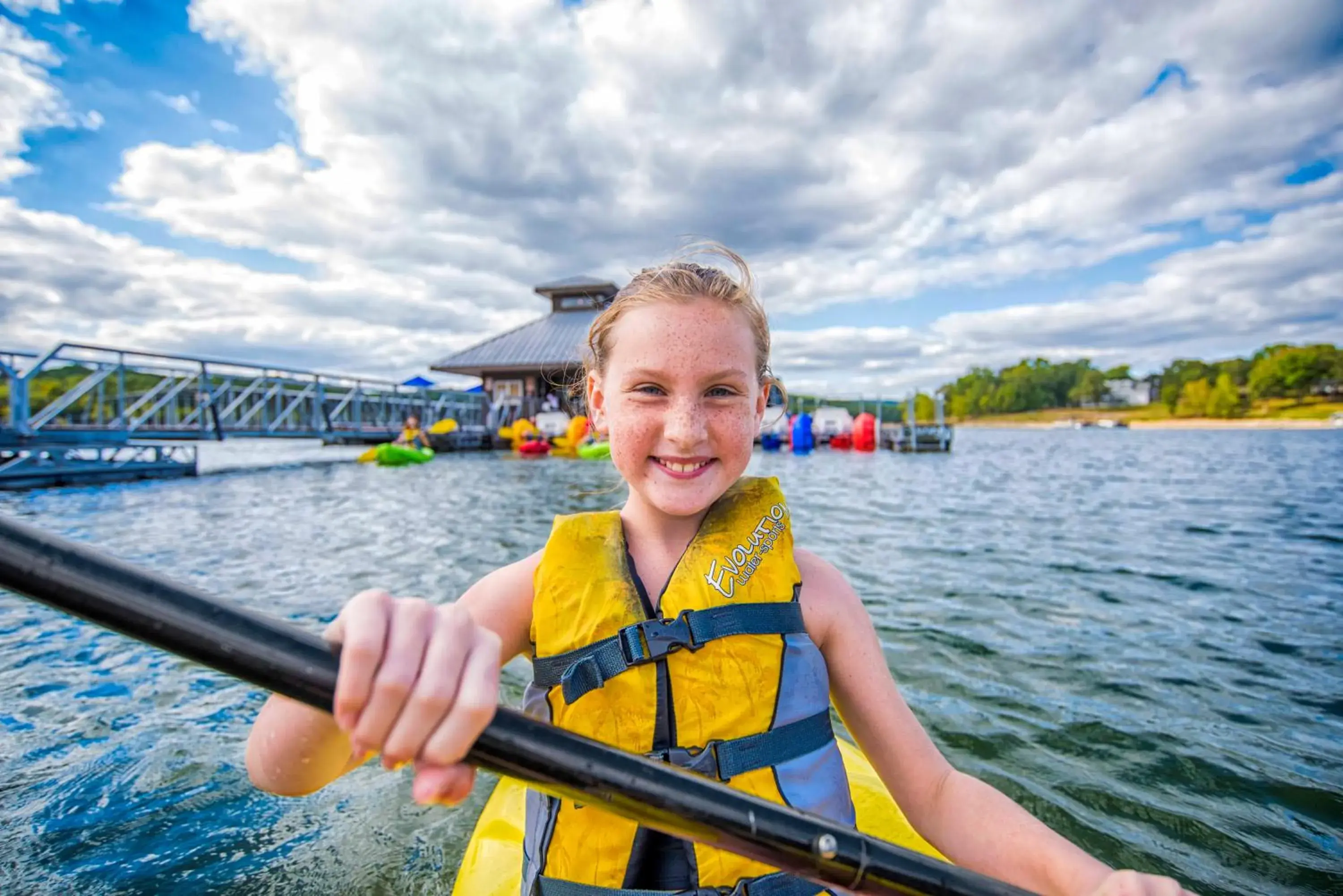 Canoeing in Still Waters Resort