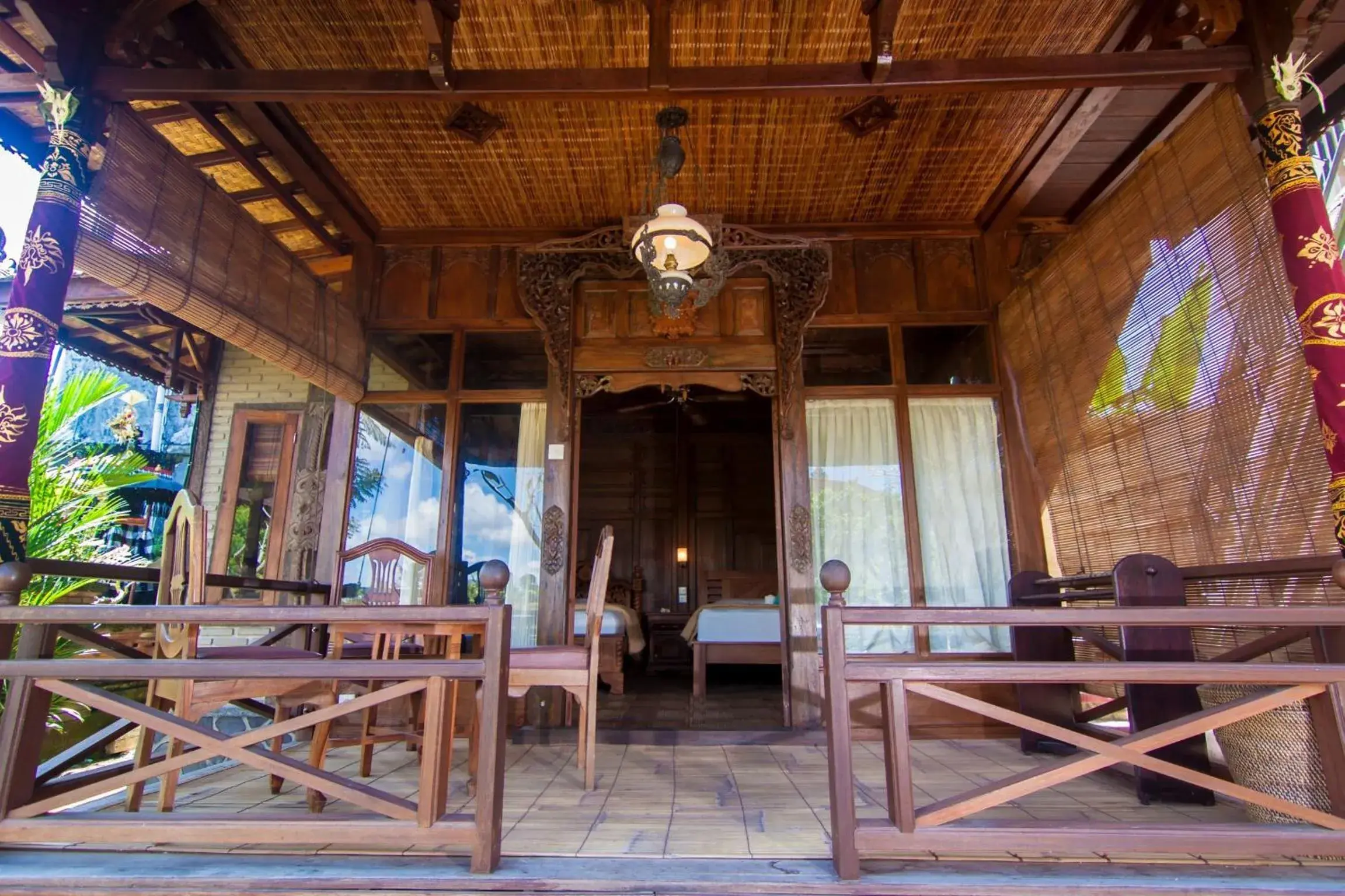 Balcony/Terrace in Ganesha Ubud Inn