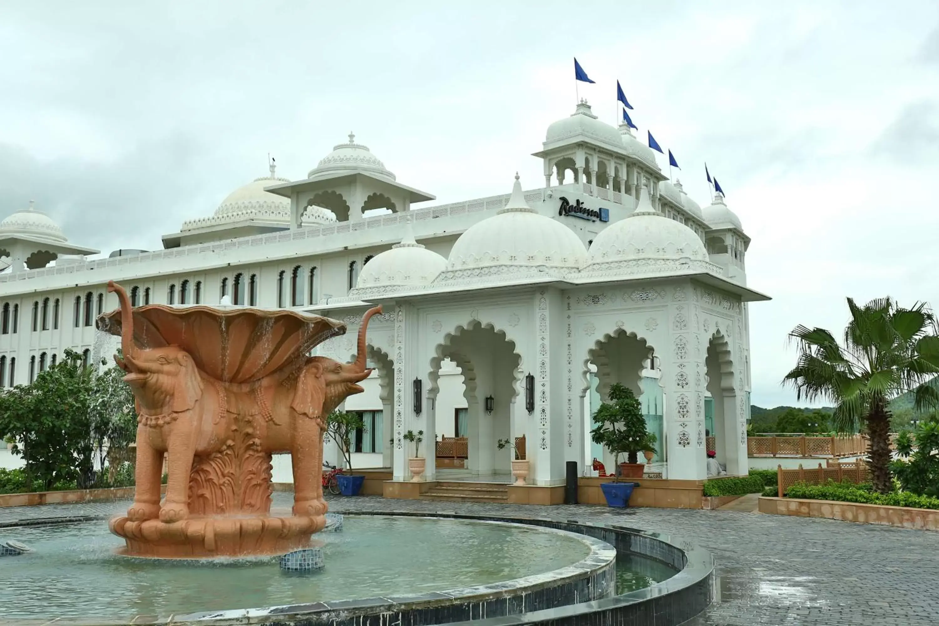 Property Building in Radisson Blu Udaipur Palace Resort & Spa