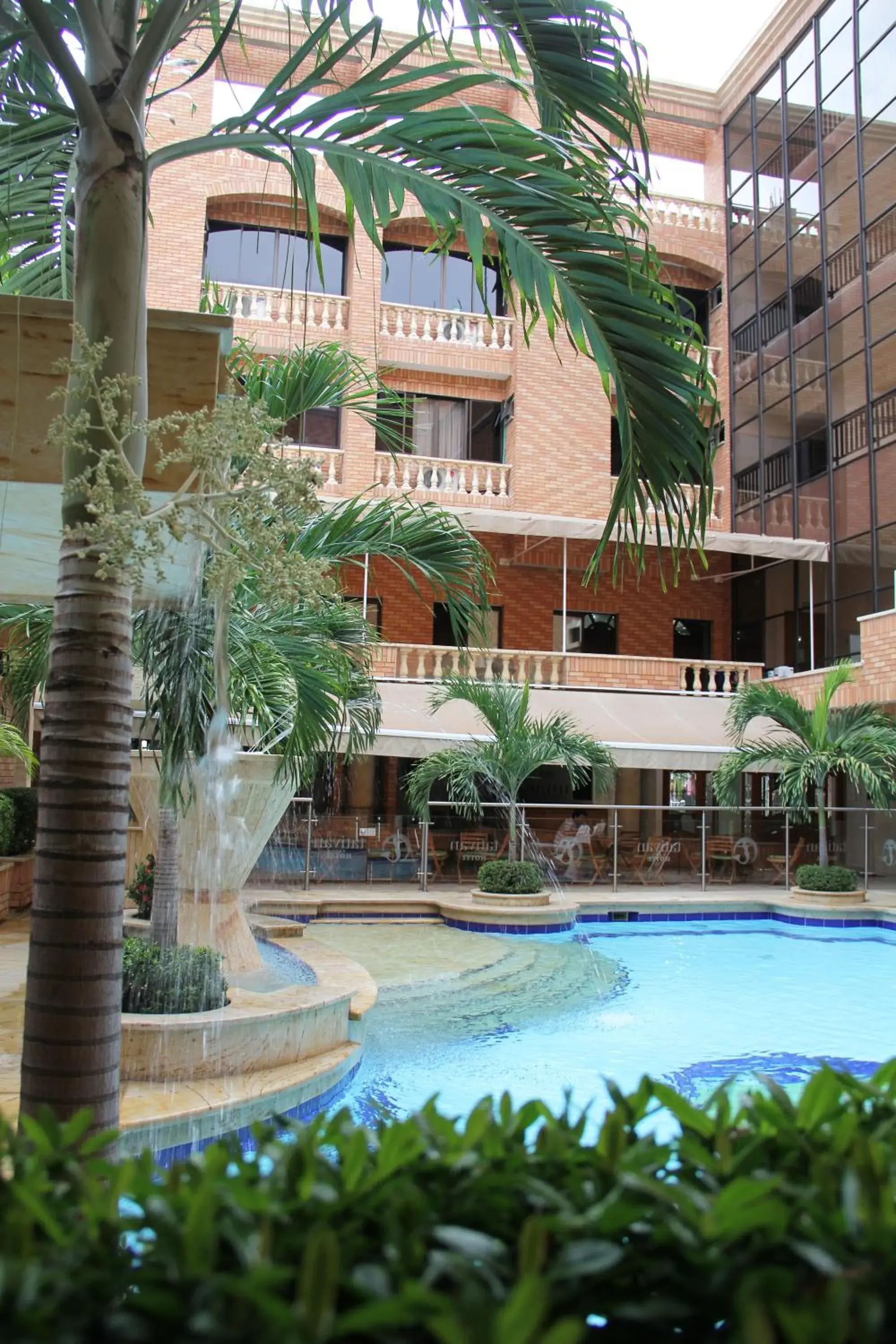 Swimming pool, Property Building in Hotel Tativan