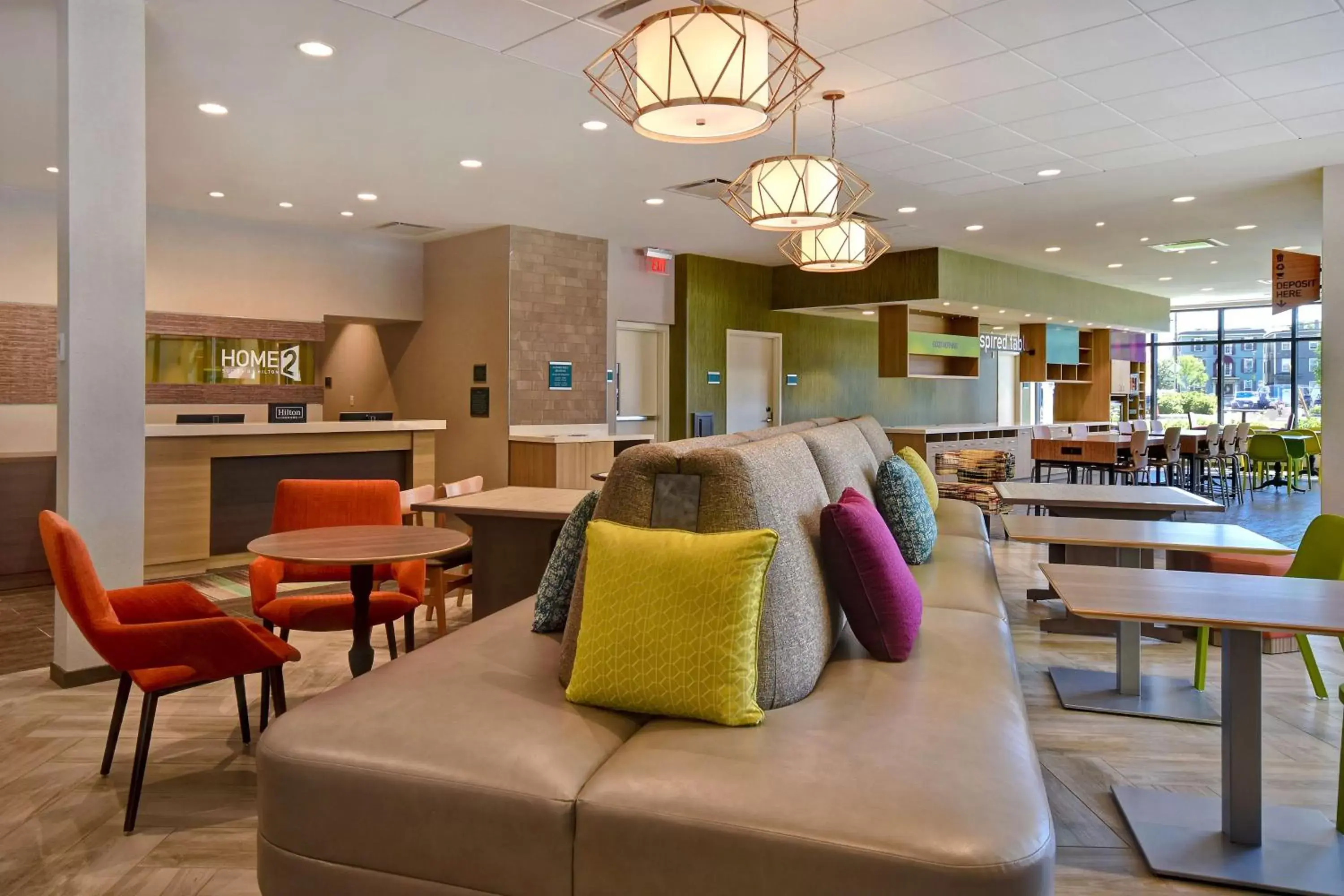 Breakfast, Restaurant/Places to Eat in Home2 Suites By Hilton Boston South Bay