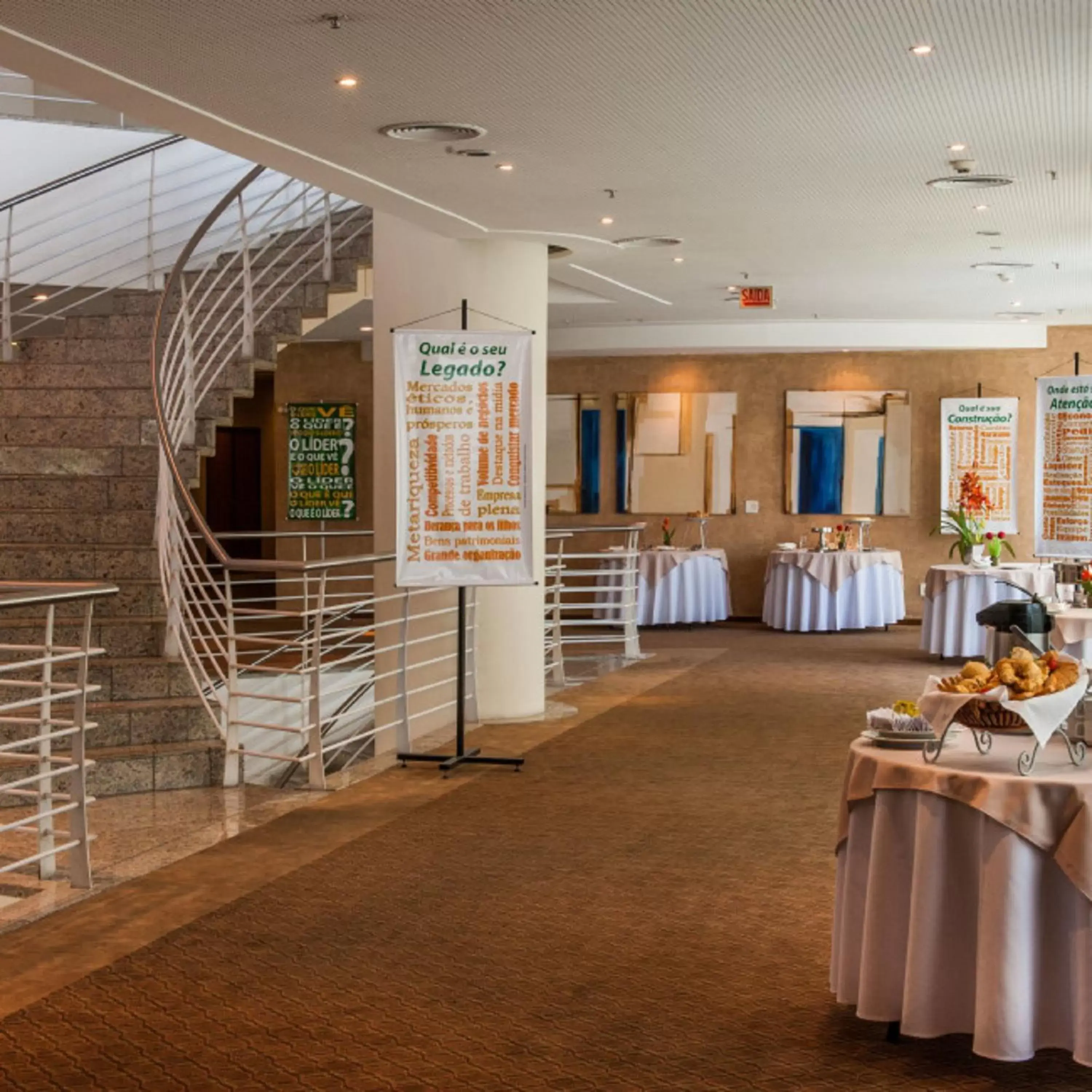 Lobby or reception, Banquet Facilities in Bourbon Joinville Convention Hotel