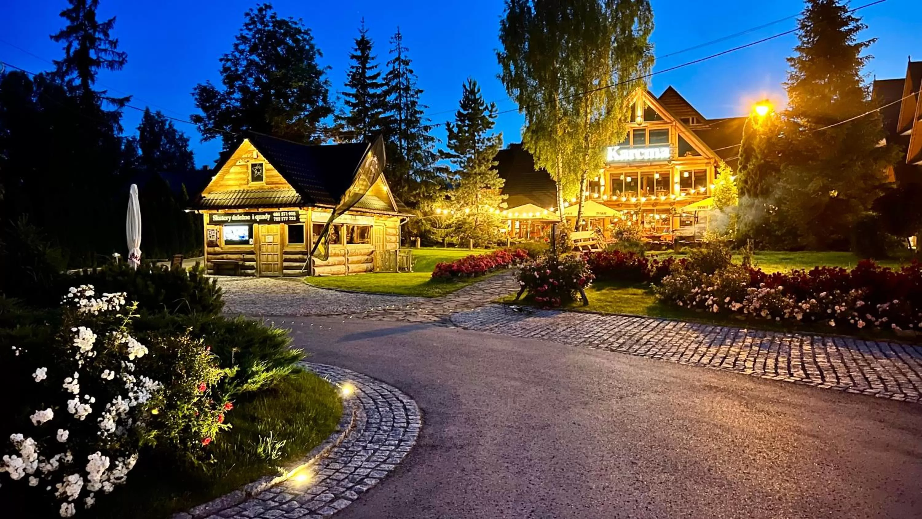 Property Building in Zajazd Białczański Dom Wypoczynkowy Restauracja