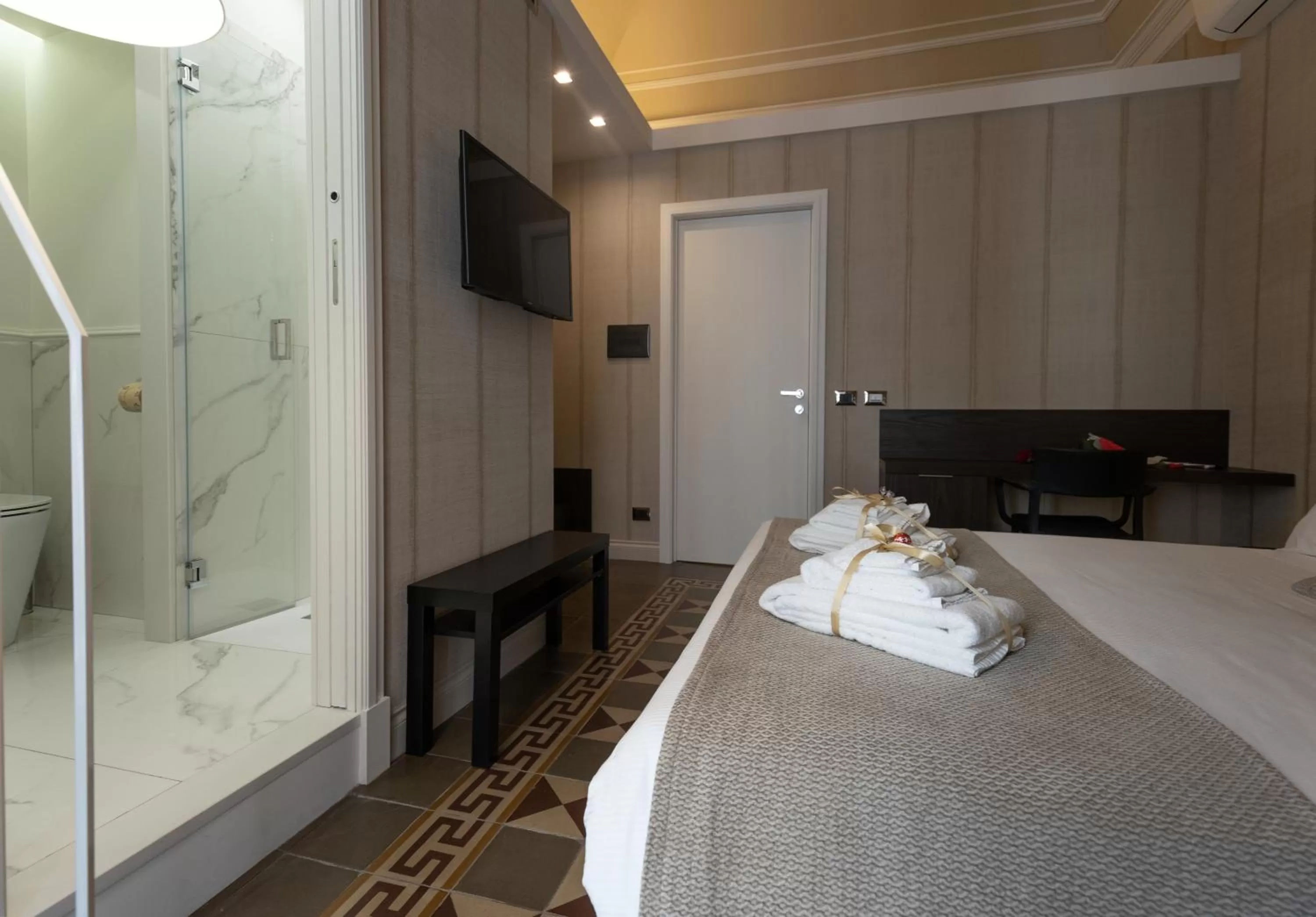 Photo of the whole room, Bed in B&B Palazzo Perrotta